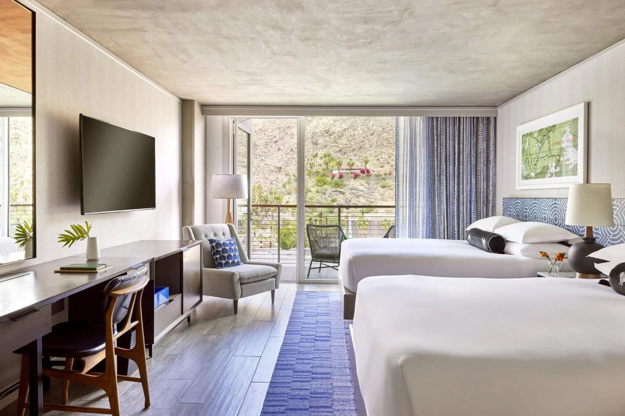 Photo of the whole room, Bed in Kimpton Rowan Palm Springs Hotel by IHG