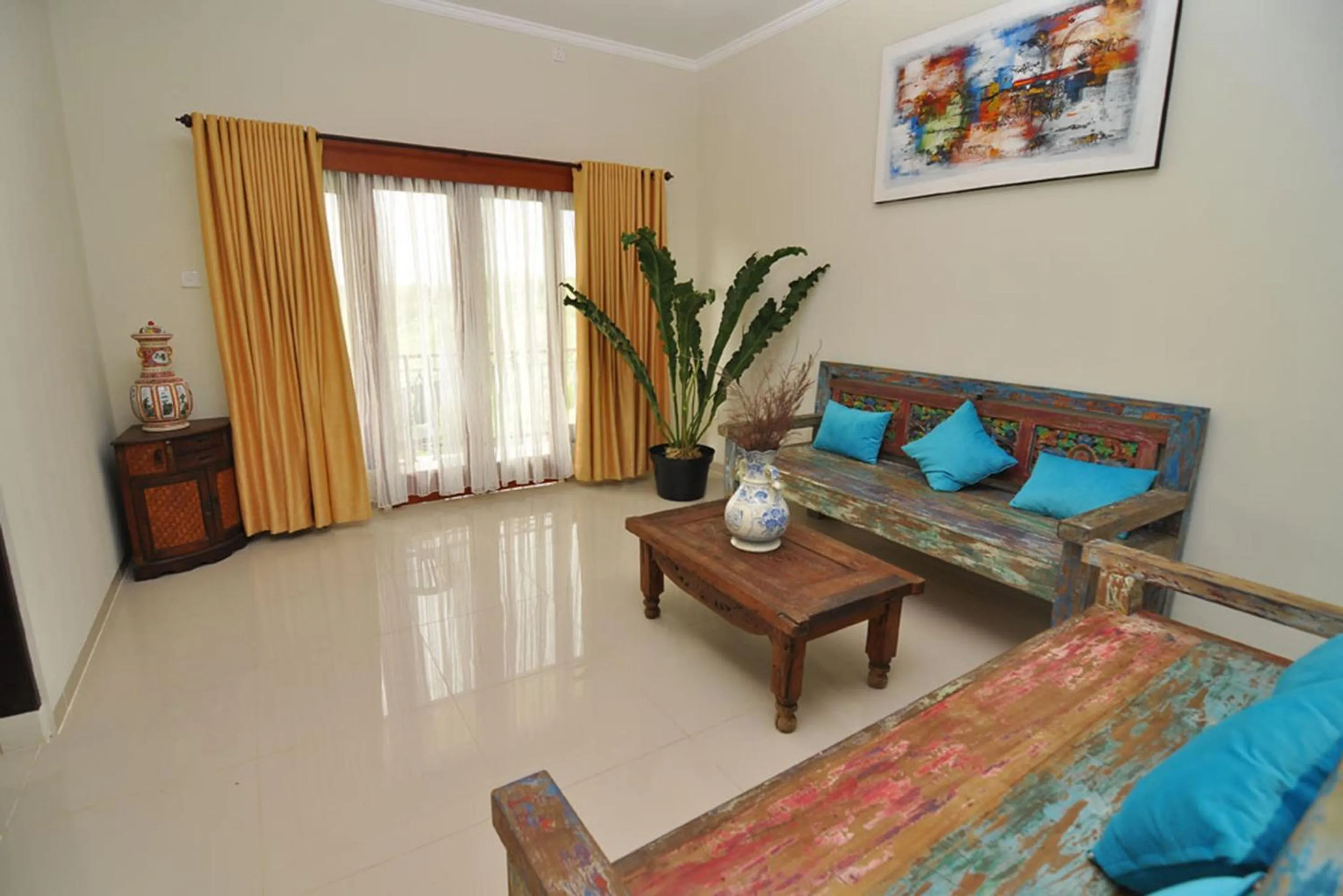Living room in Kandava Villa