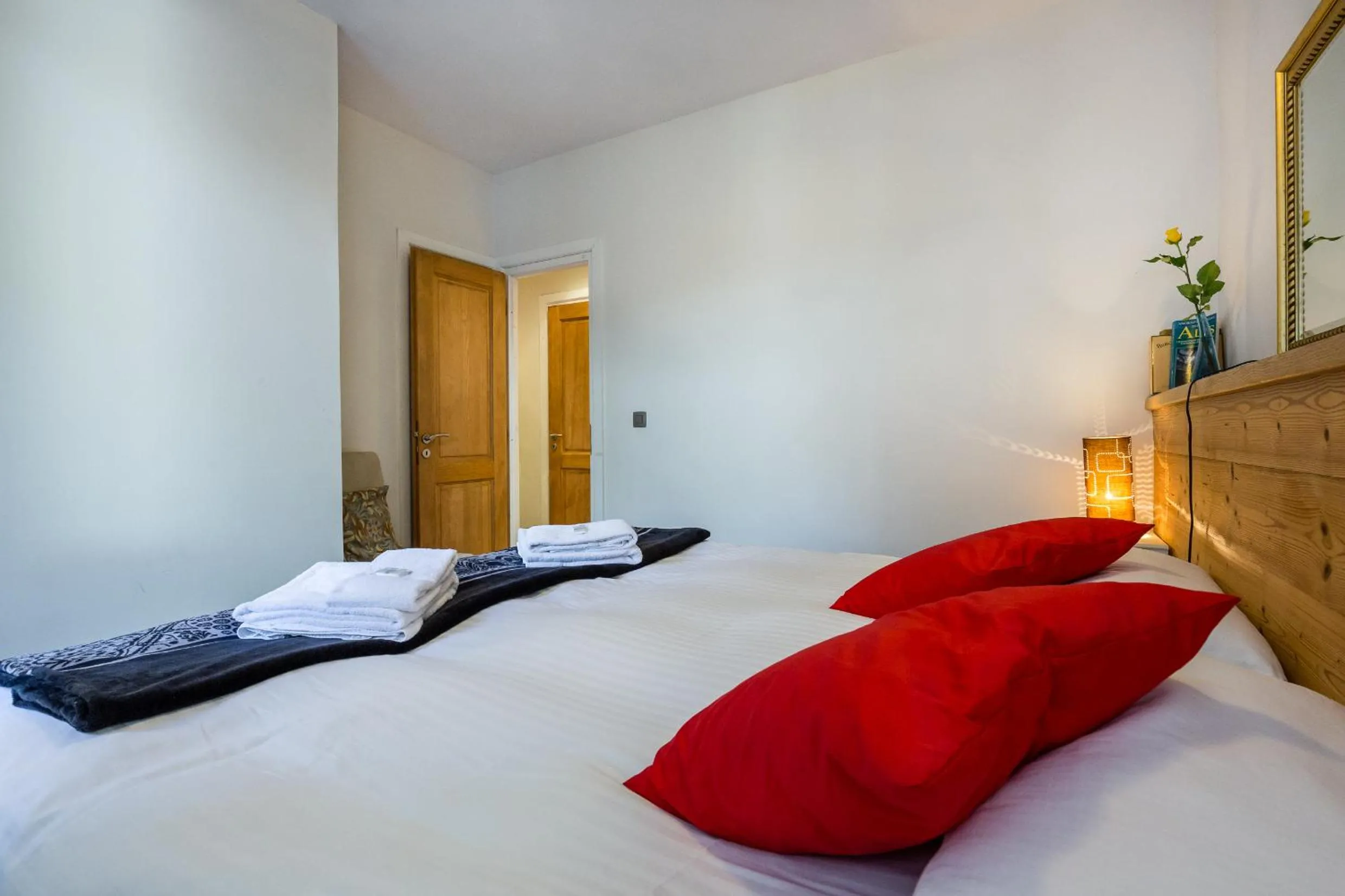 Bed in Lodge aux Praz