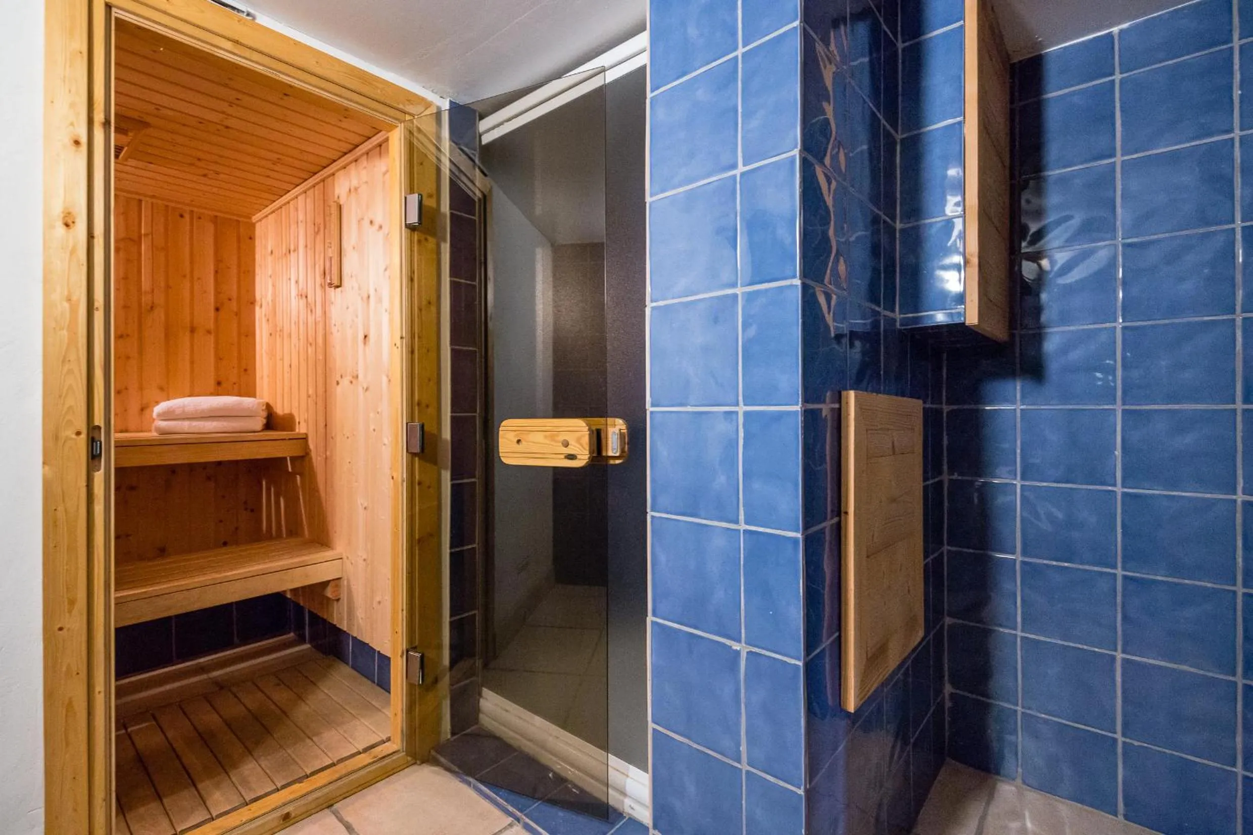 Sauna in Lodge aux Praz