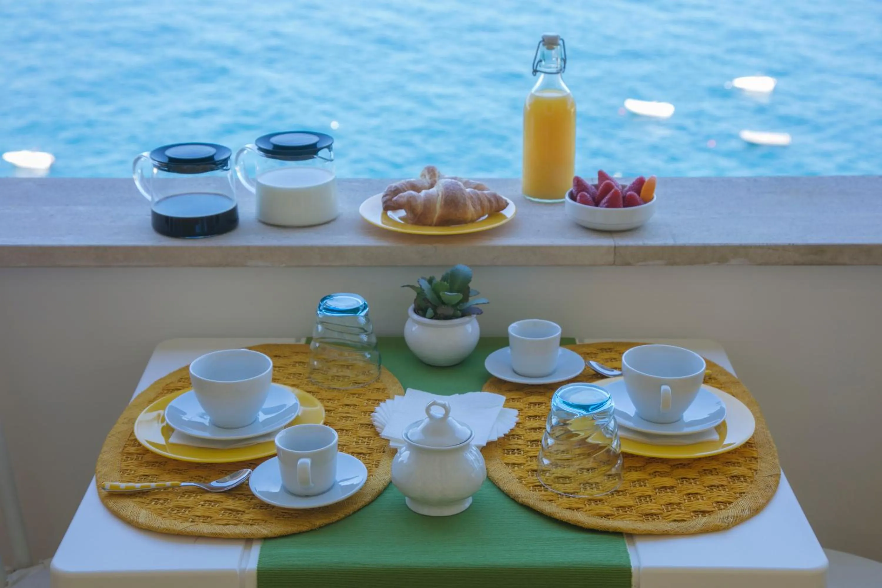 Balcony/Terrace in B&B Punta Vivara