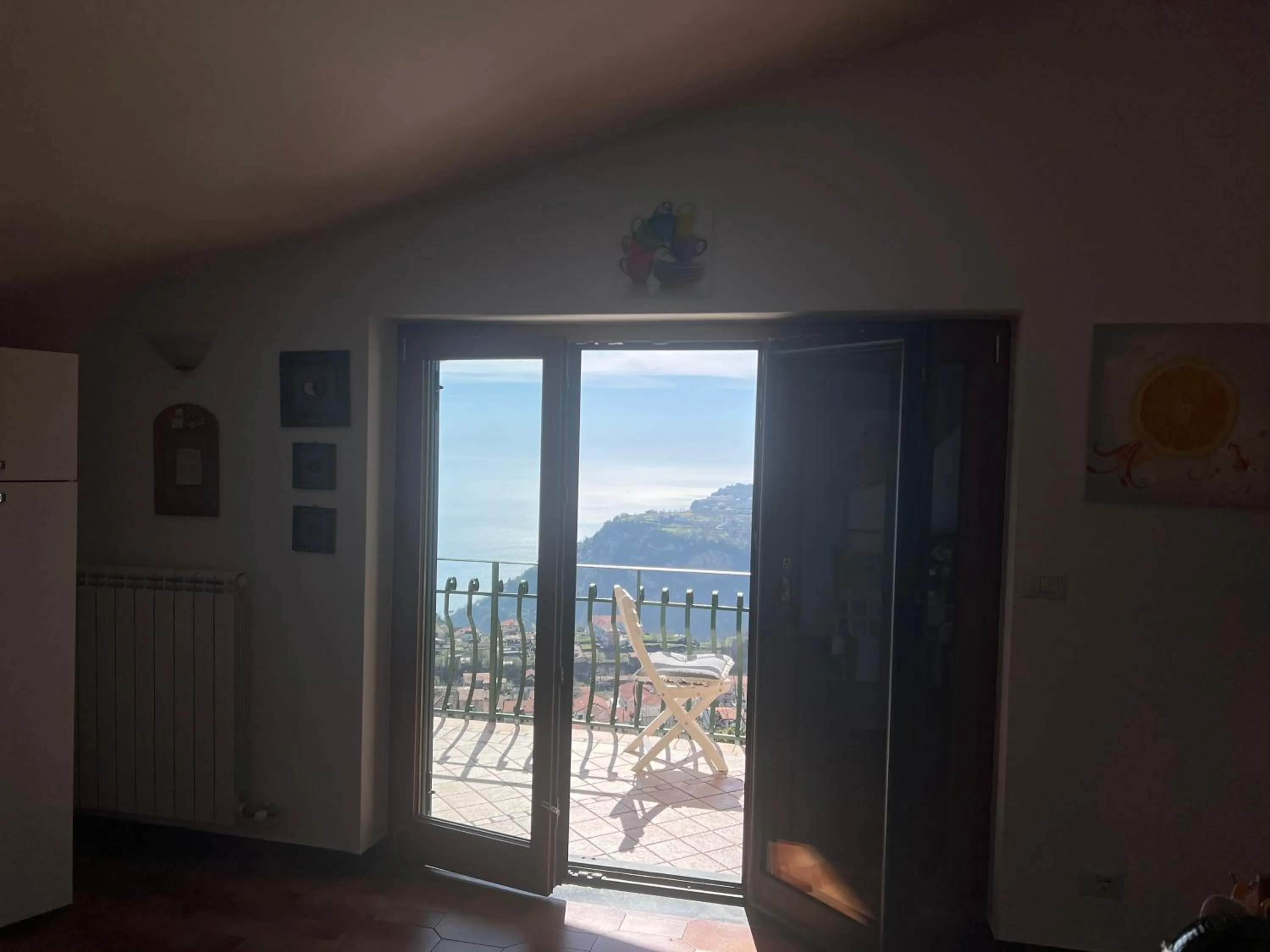 Sea view in B&B Villa Reginella