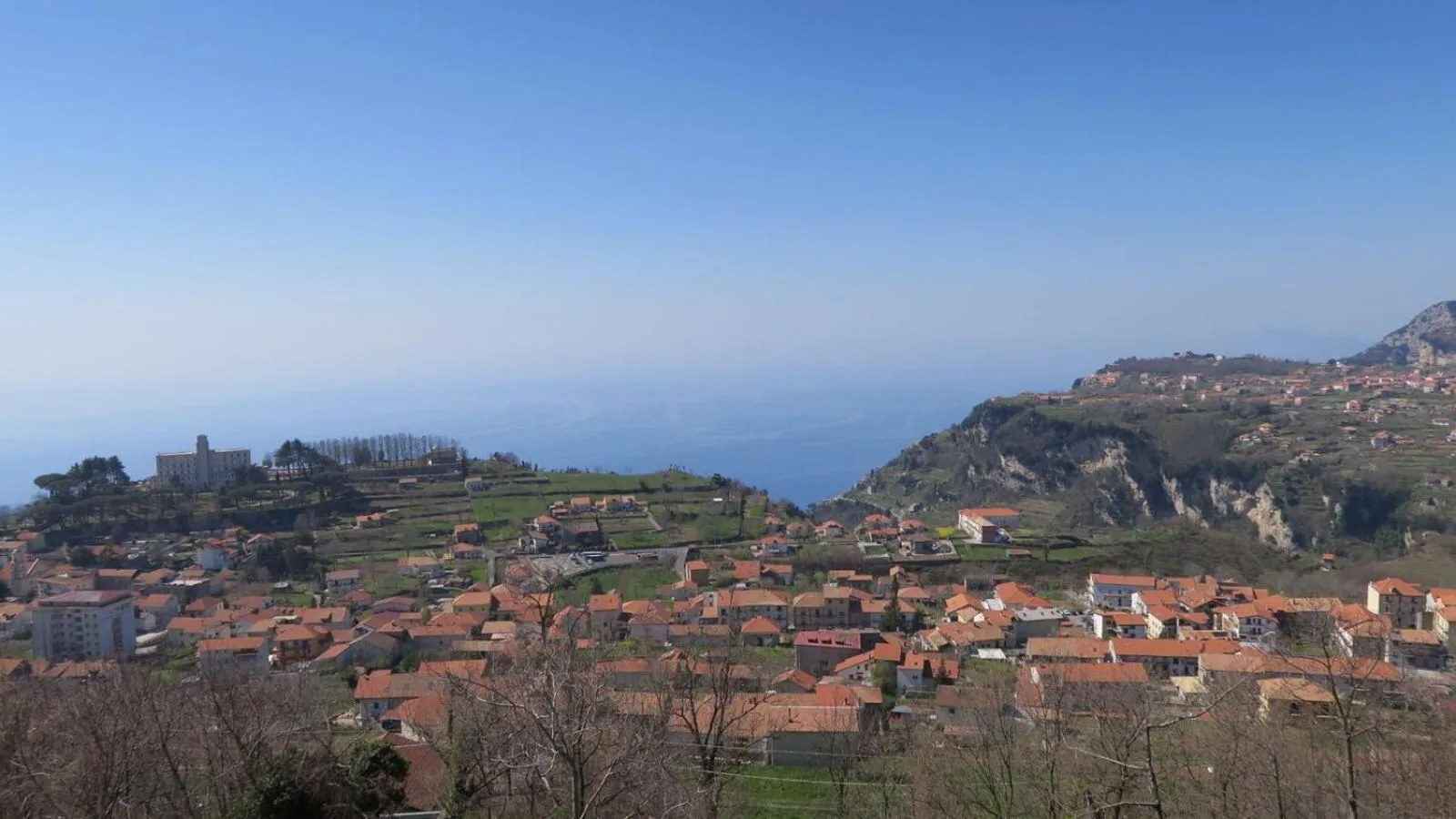 Sea view in B&B Villa Reginella
