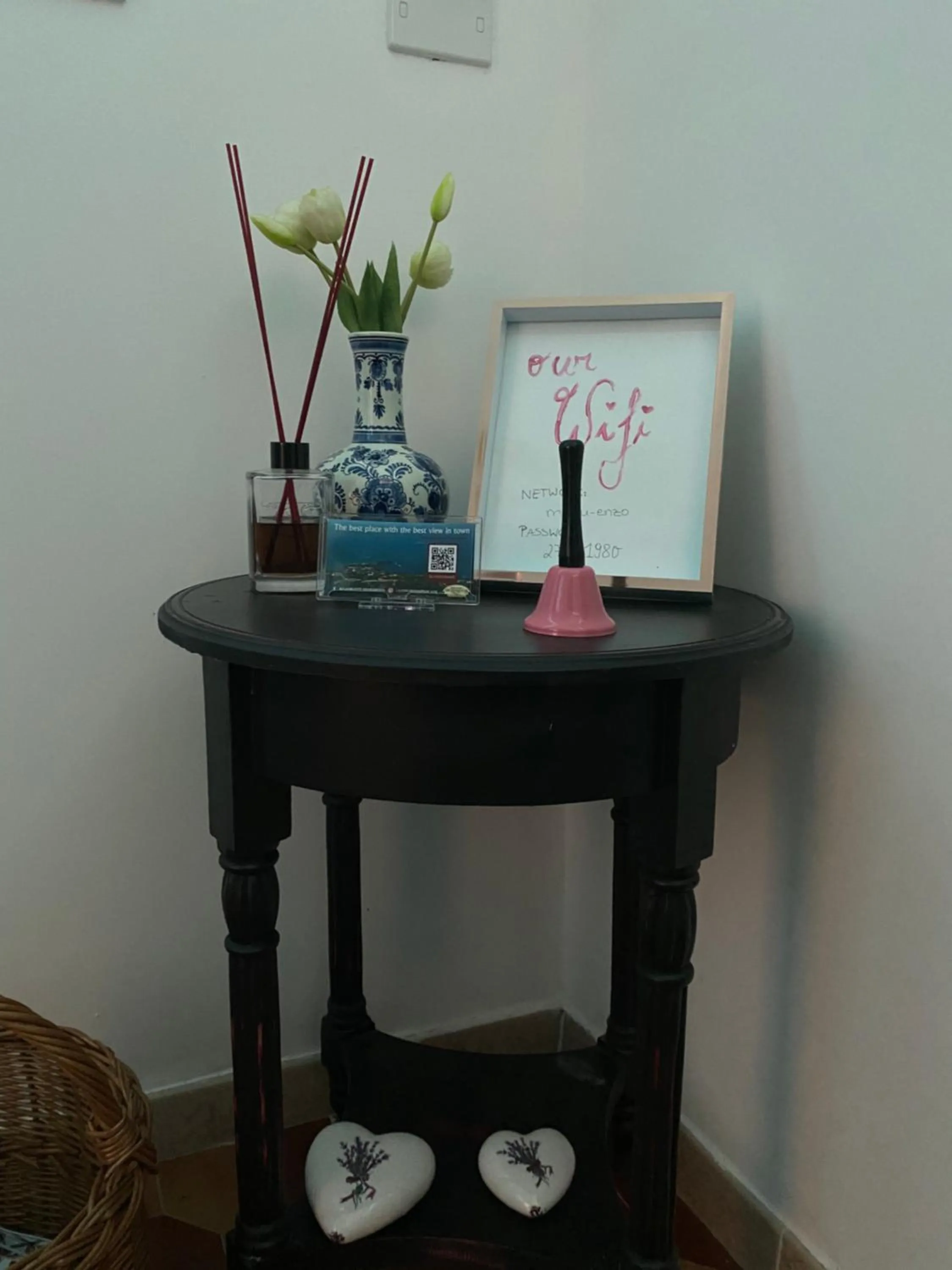 Decorative detail in B&B Villa Reginella