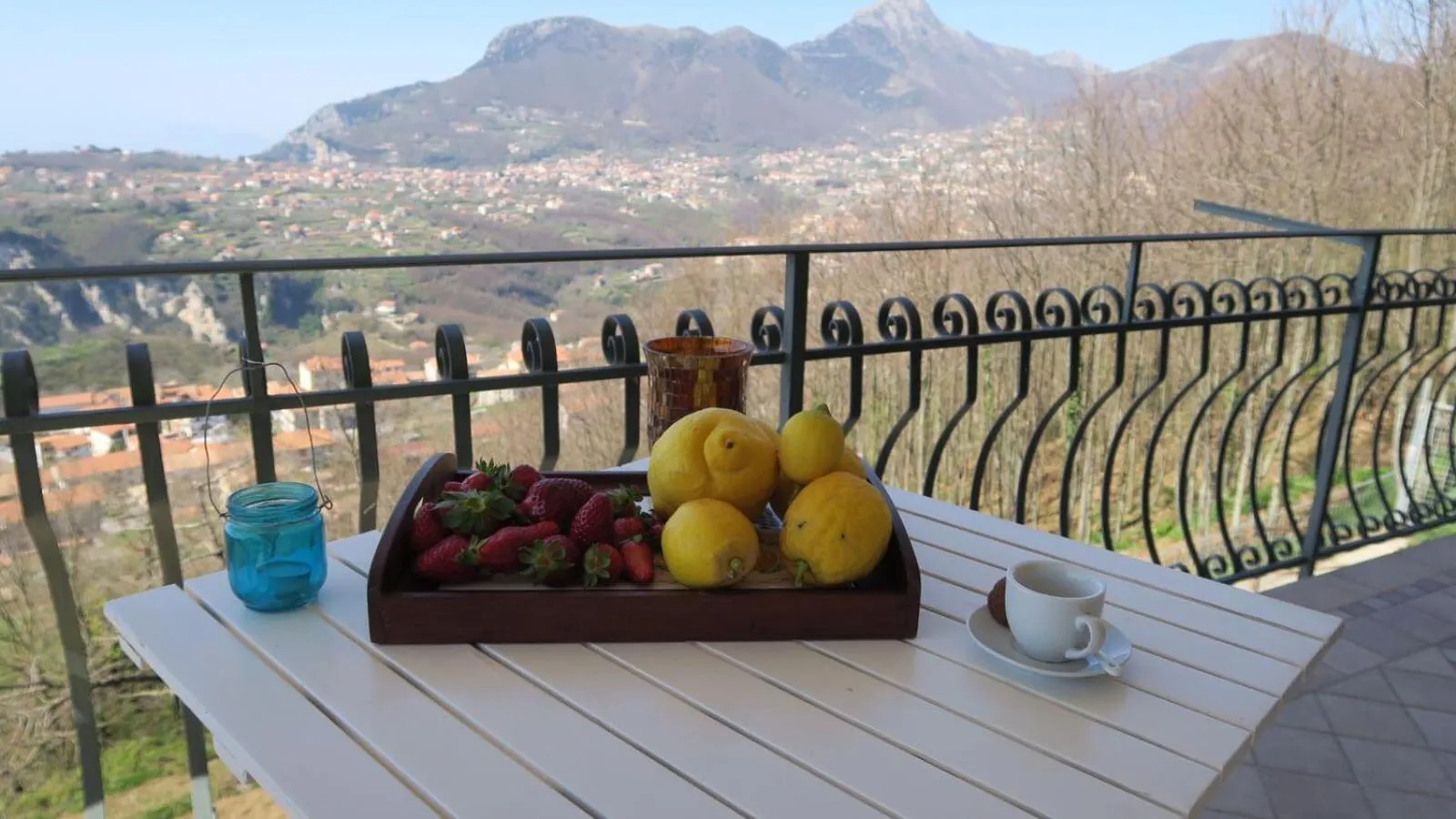 Balcony/Terrace in B&B Villa Reginella