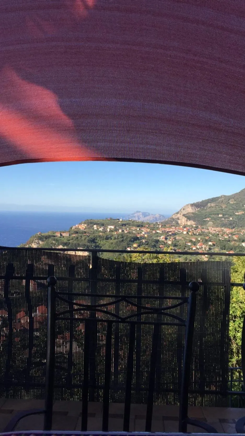 Sea view in B&B Villa Reginella