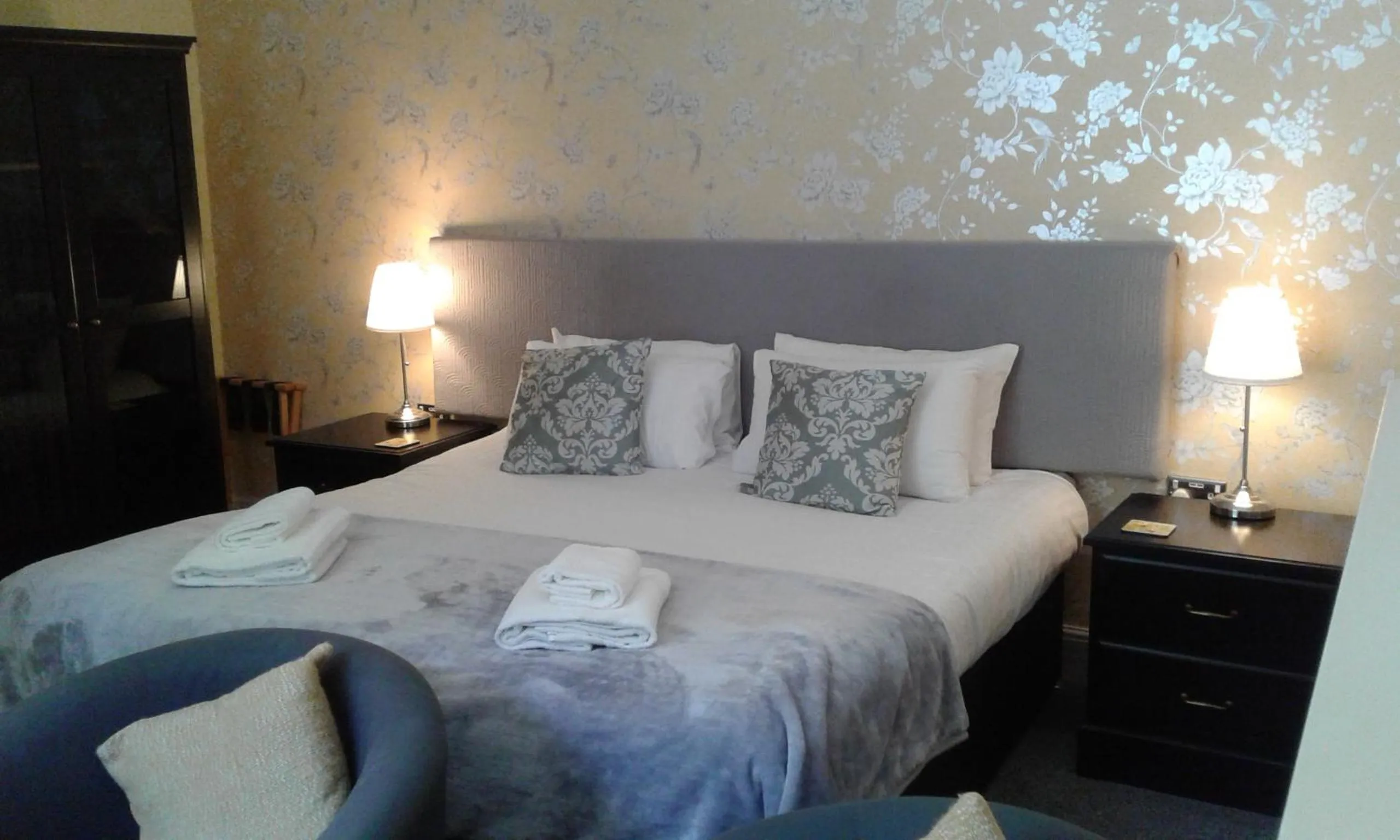 Bed in Elton Guest House