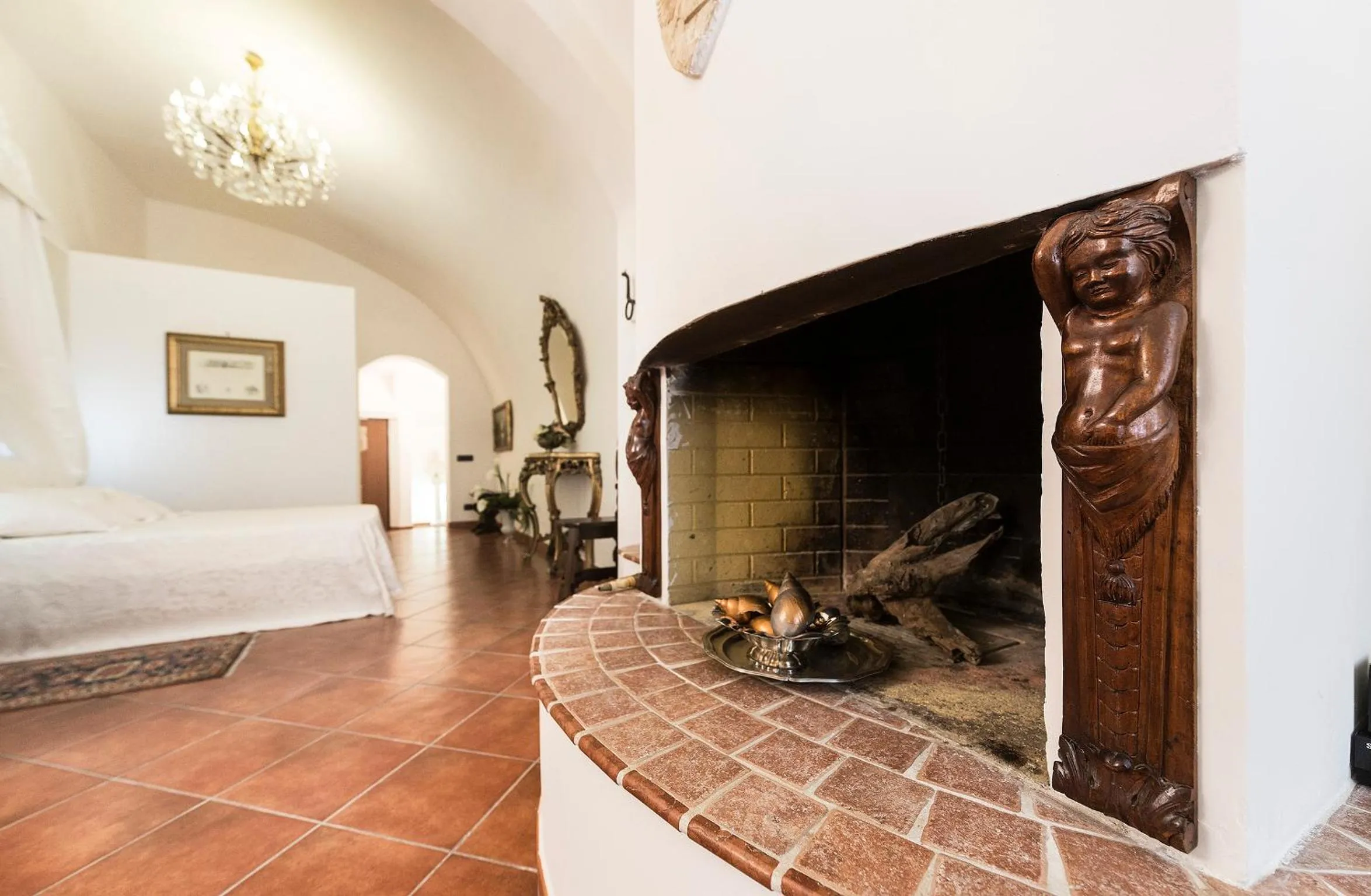 Photo of the whole room, Bed in Palazzo Castelleschi