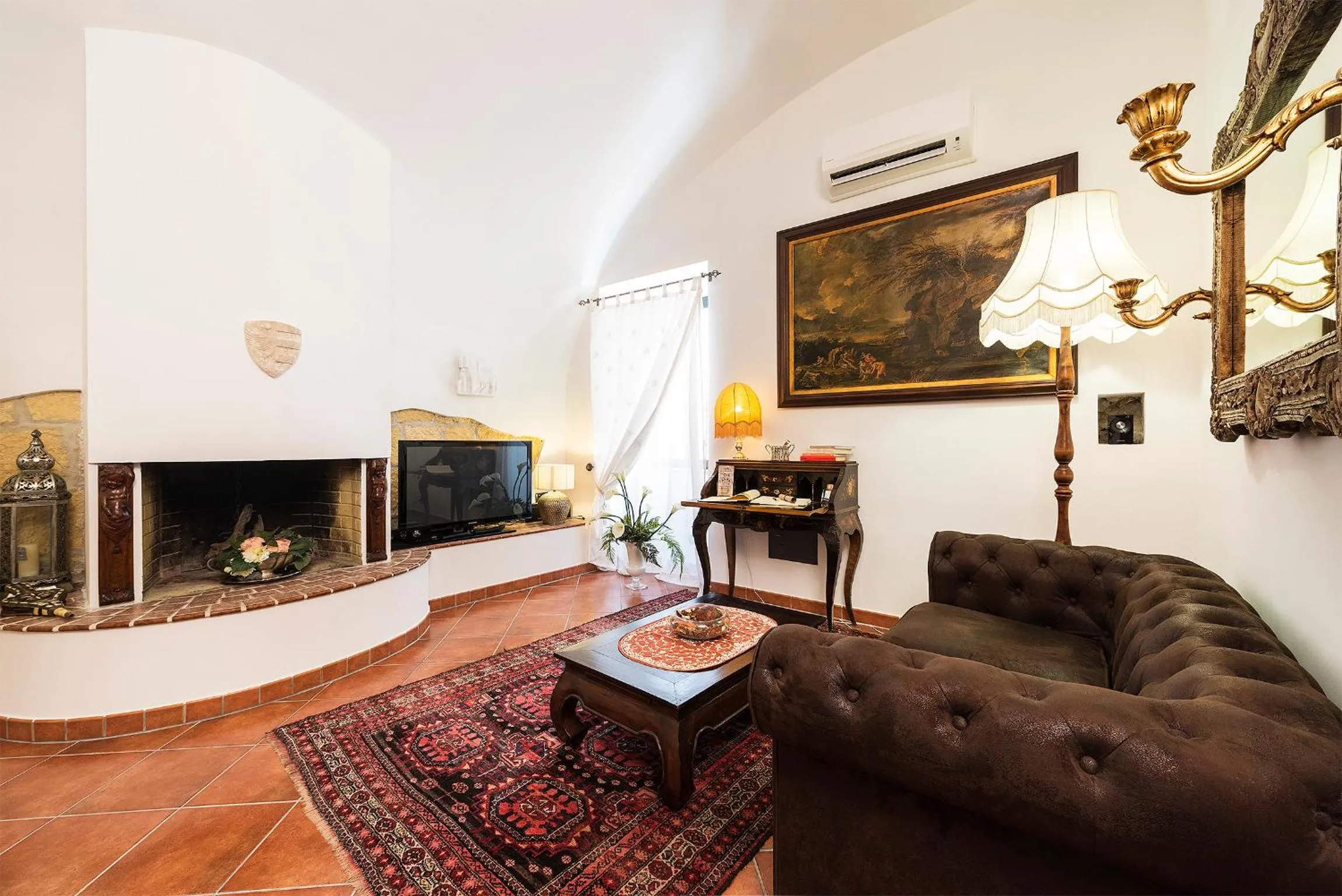 Living room in Palazzo Castelleschi