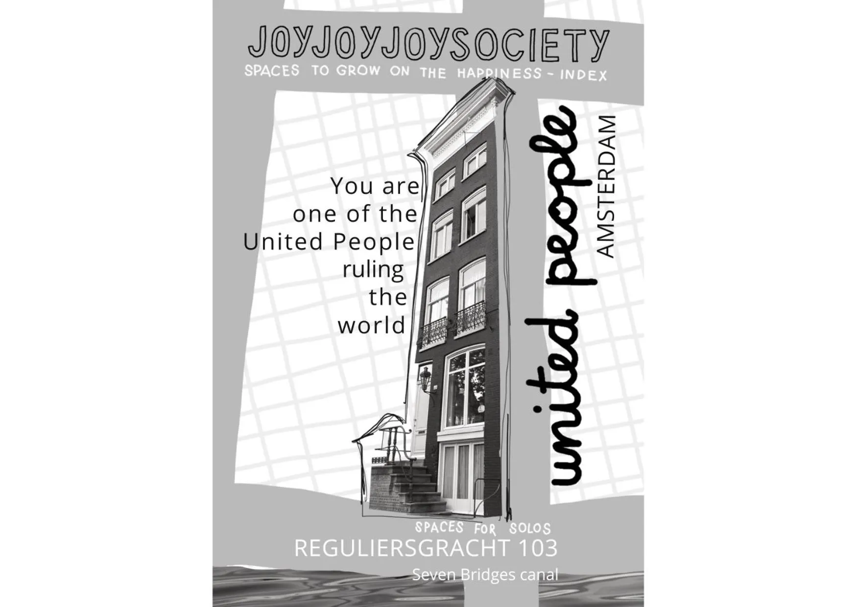 Property logo or sign in JoyJoyJoy the Black Beauty ecolicious studio in a canal house with French balcony with view on the canals