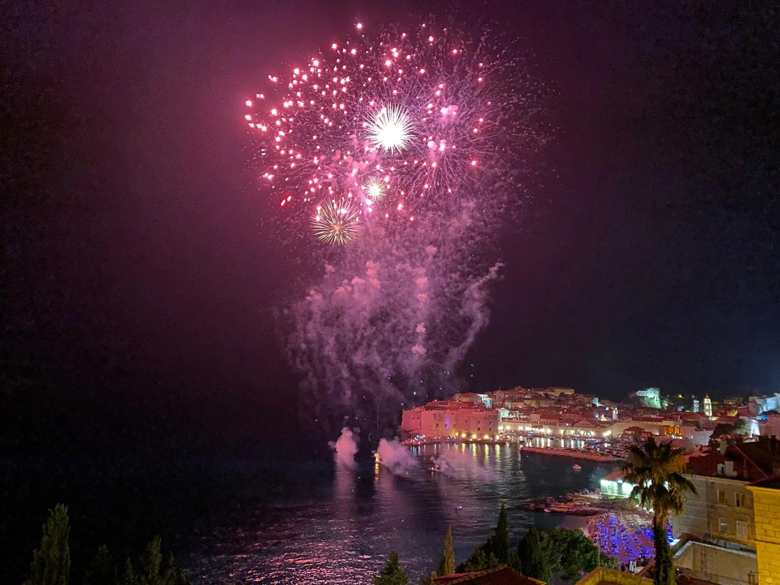 Night in Pearl of Adriatic