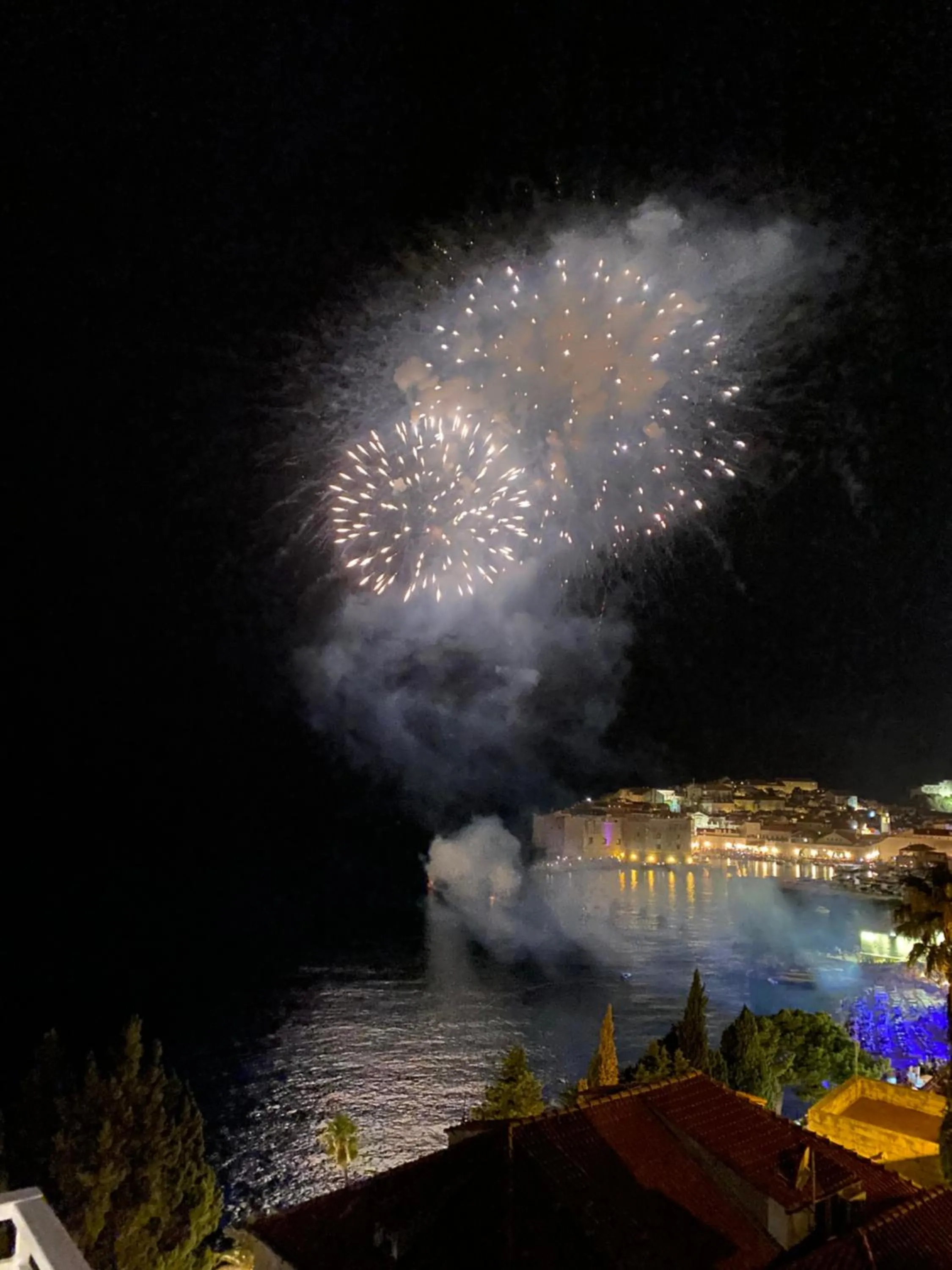 Night in Pearl of Adriatic