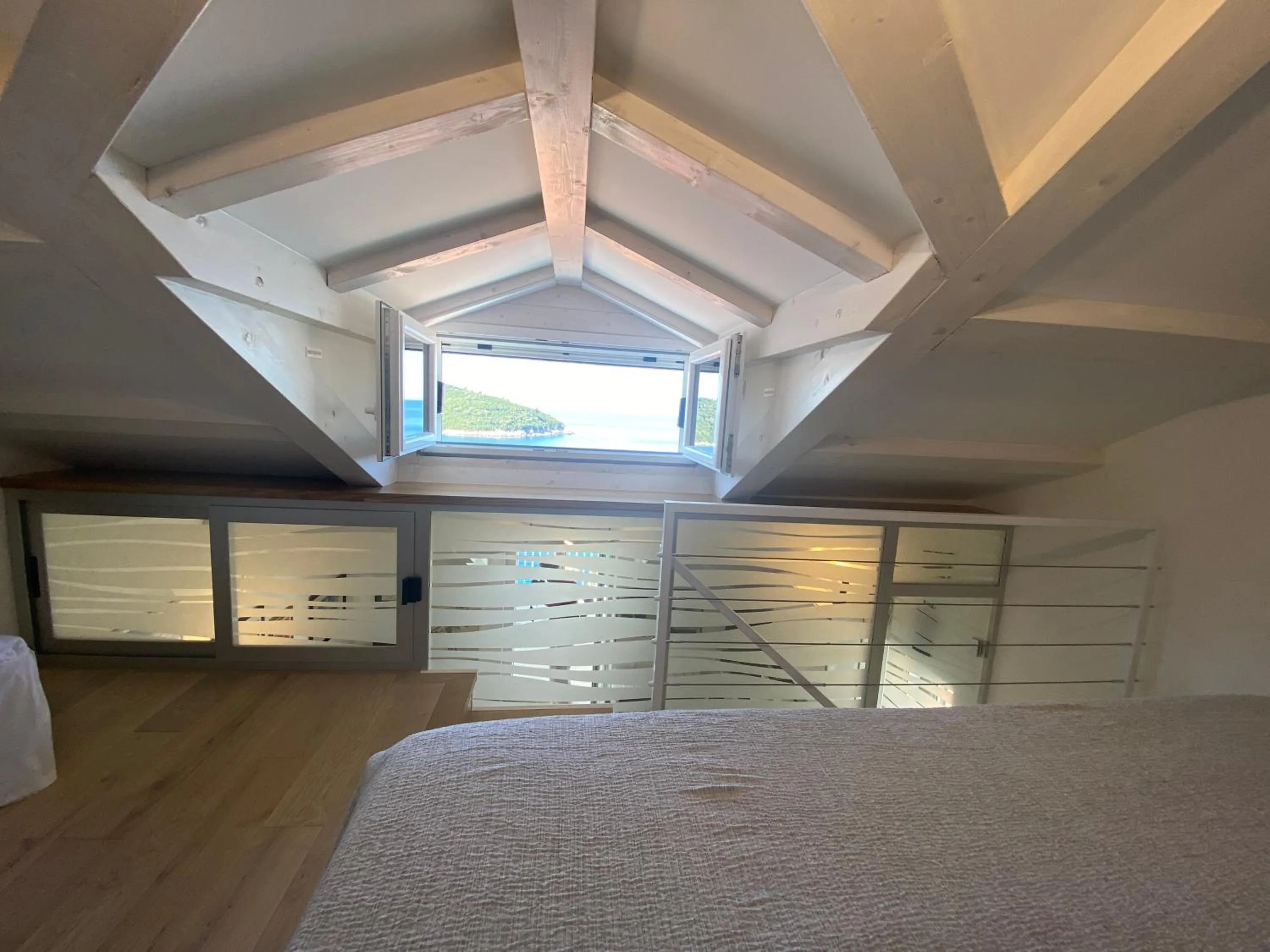 View (from property/room), Bed in Pearl of Adriatic