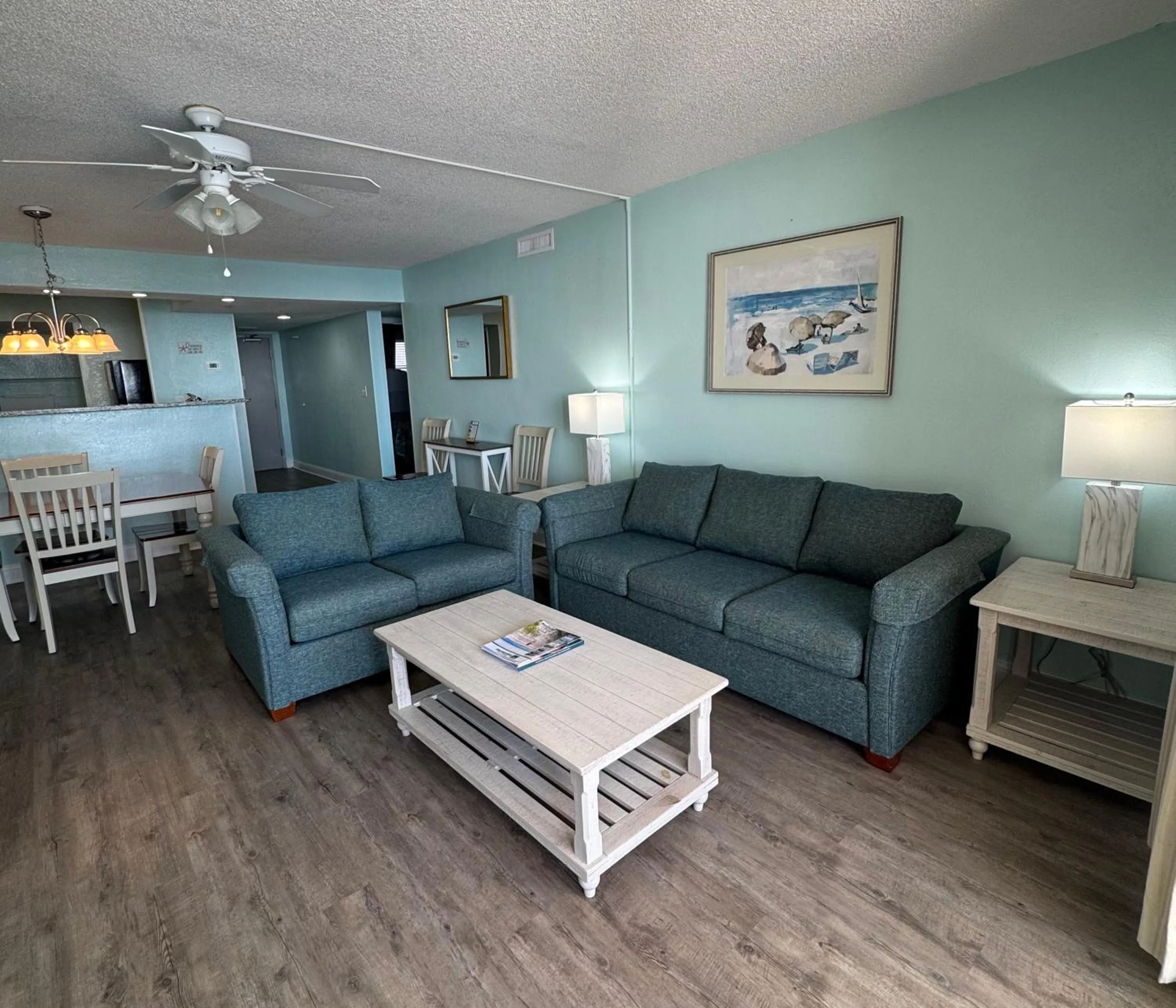 Living room in Club Regency at Regency Towers