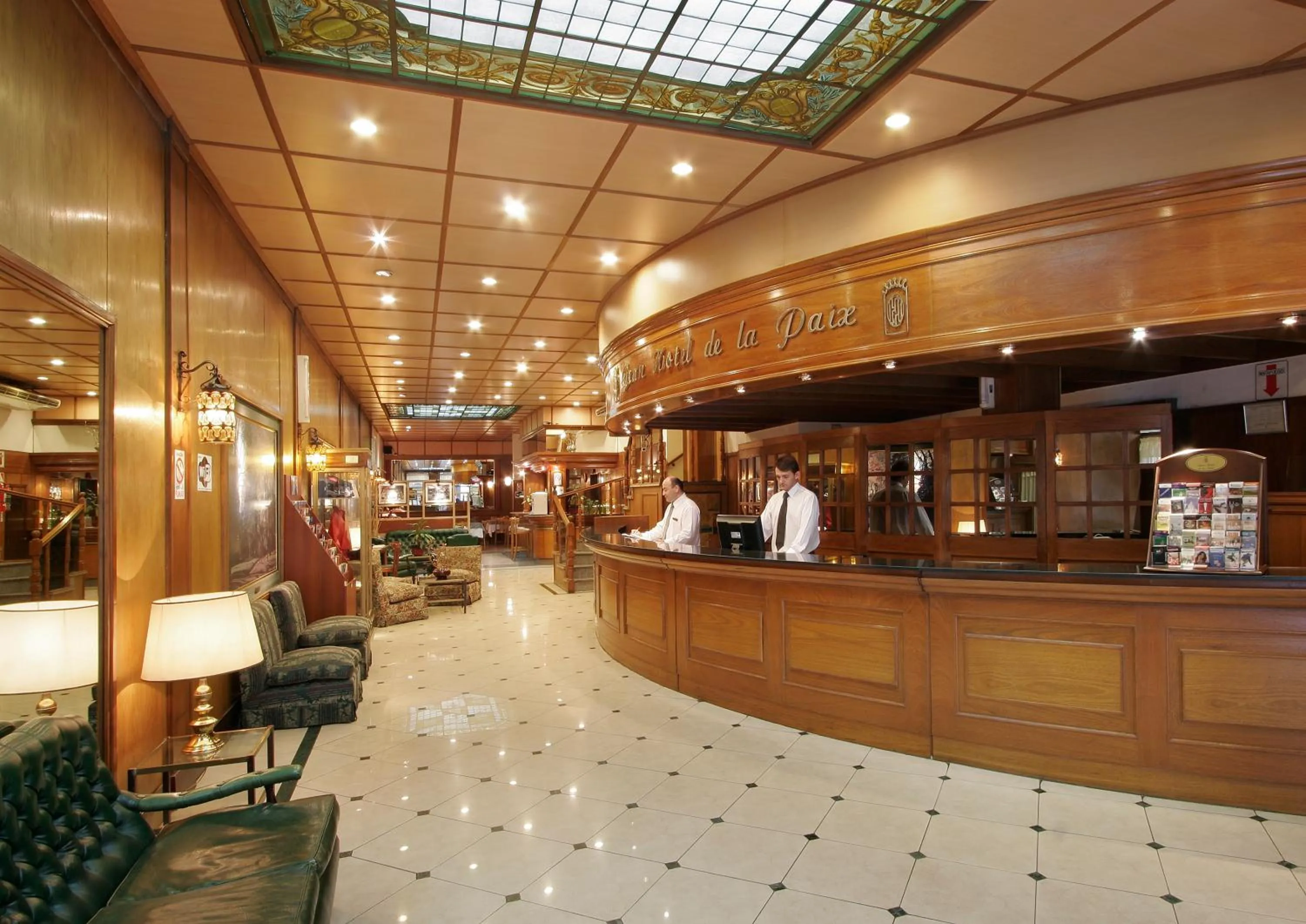 Lobby or reception in Gran Hotel De La Paix