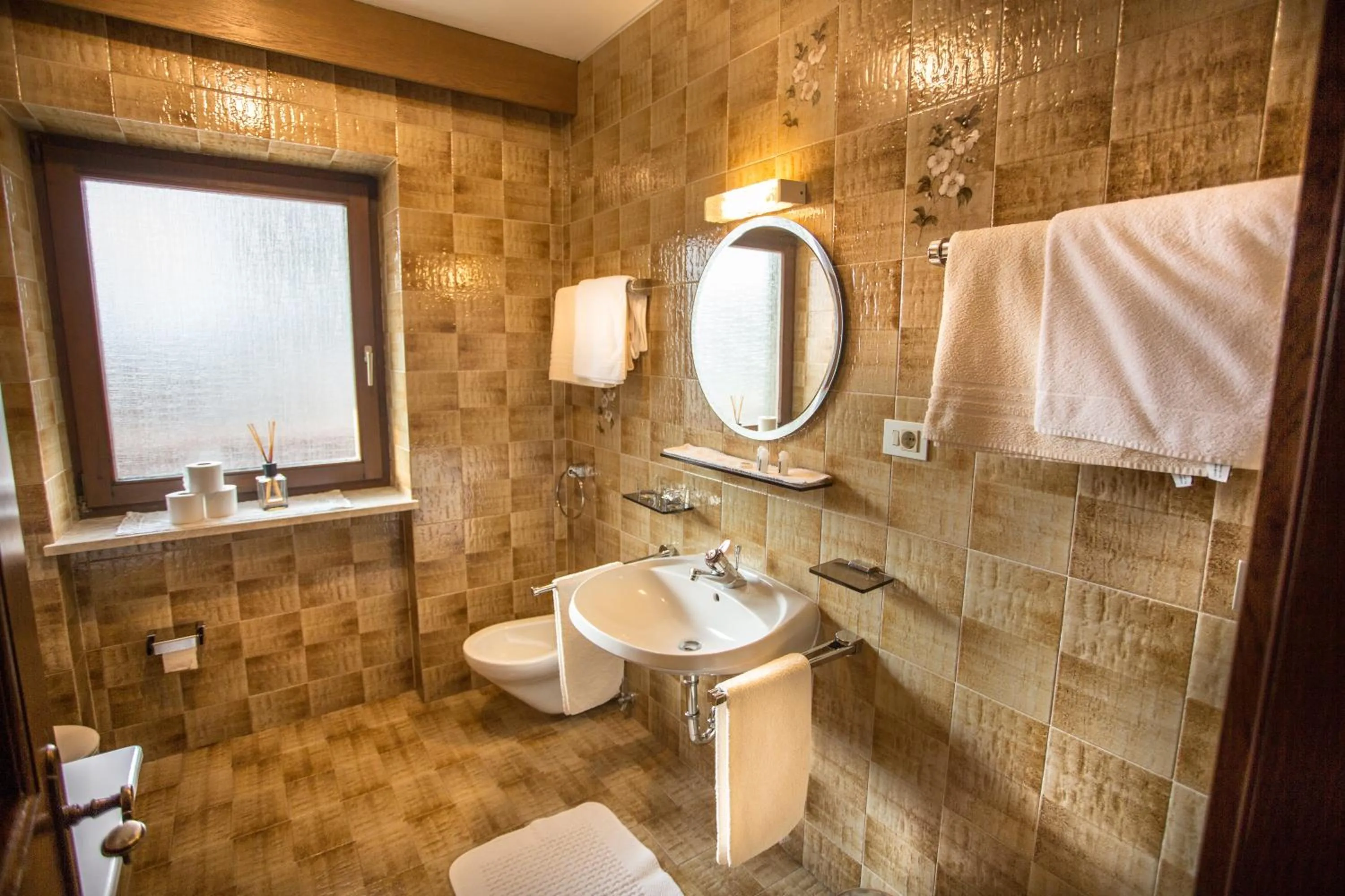 Decorative detail in Residence Rienz