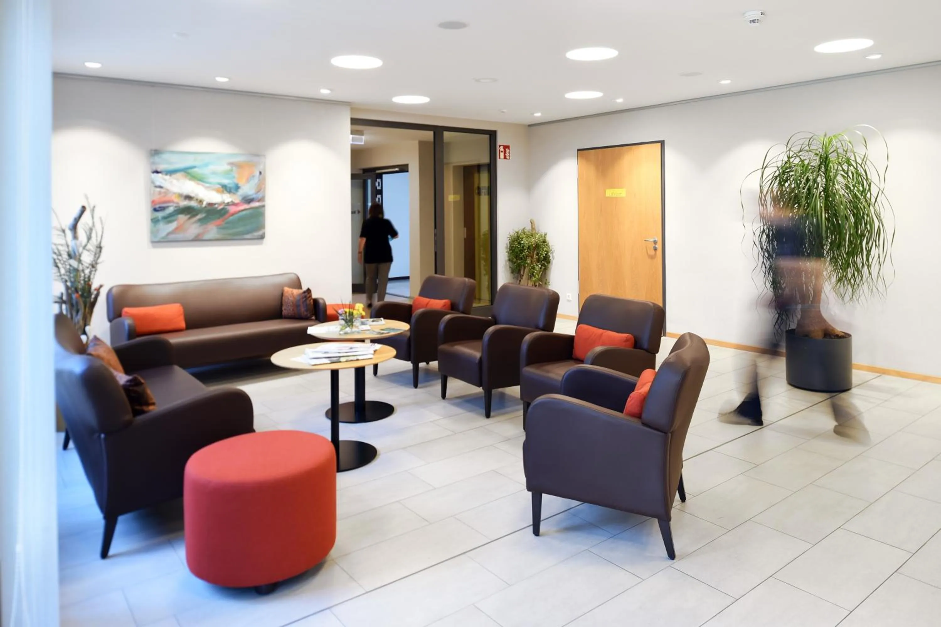 Lobby or reception in Gästehaus St Theresia Bodensee