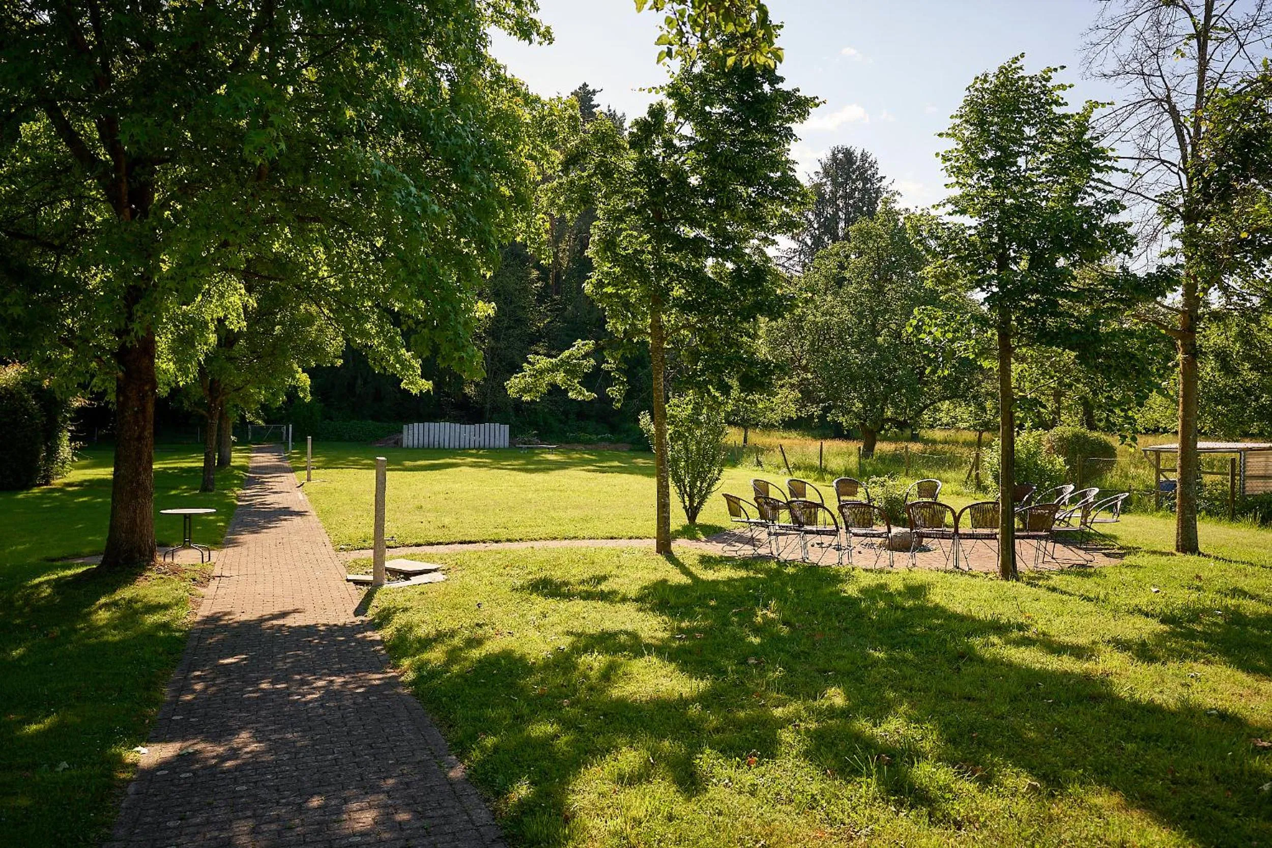 Garden in Gästehaus St Theresia Bodensee