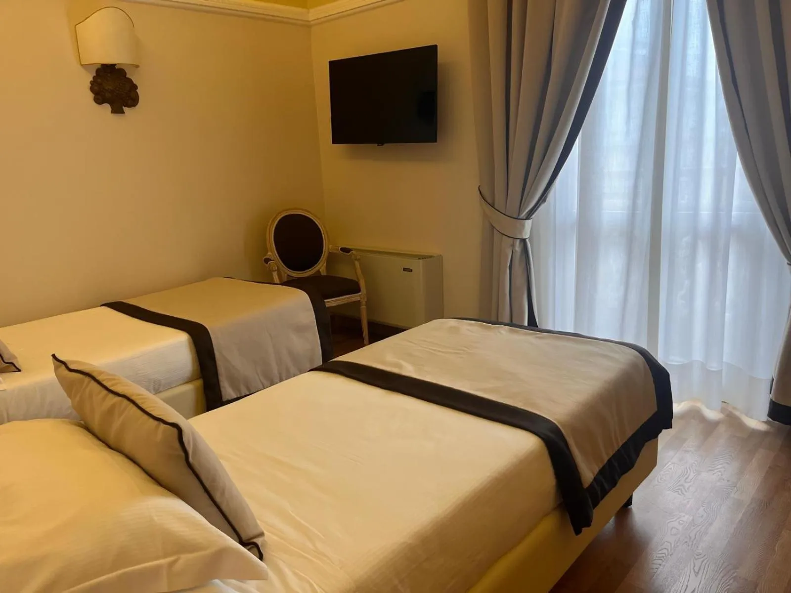 Bed in Grand Hotel Vittoria