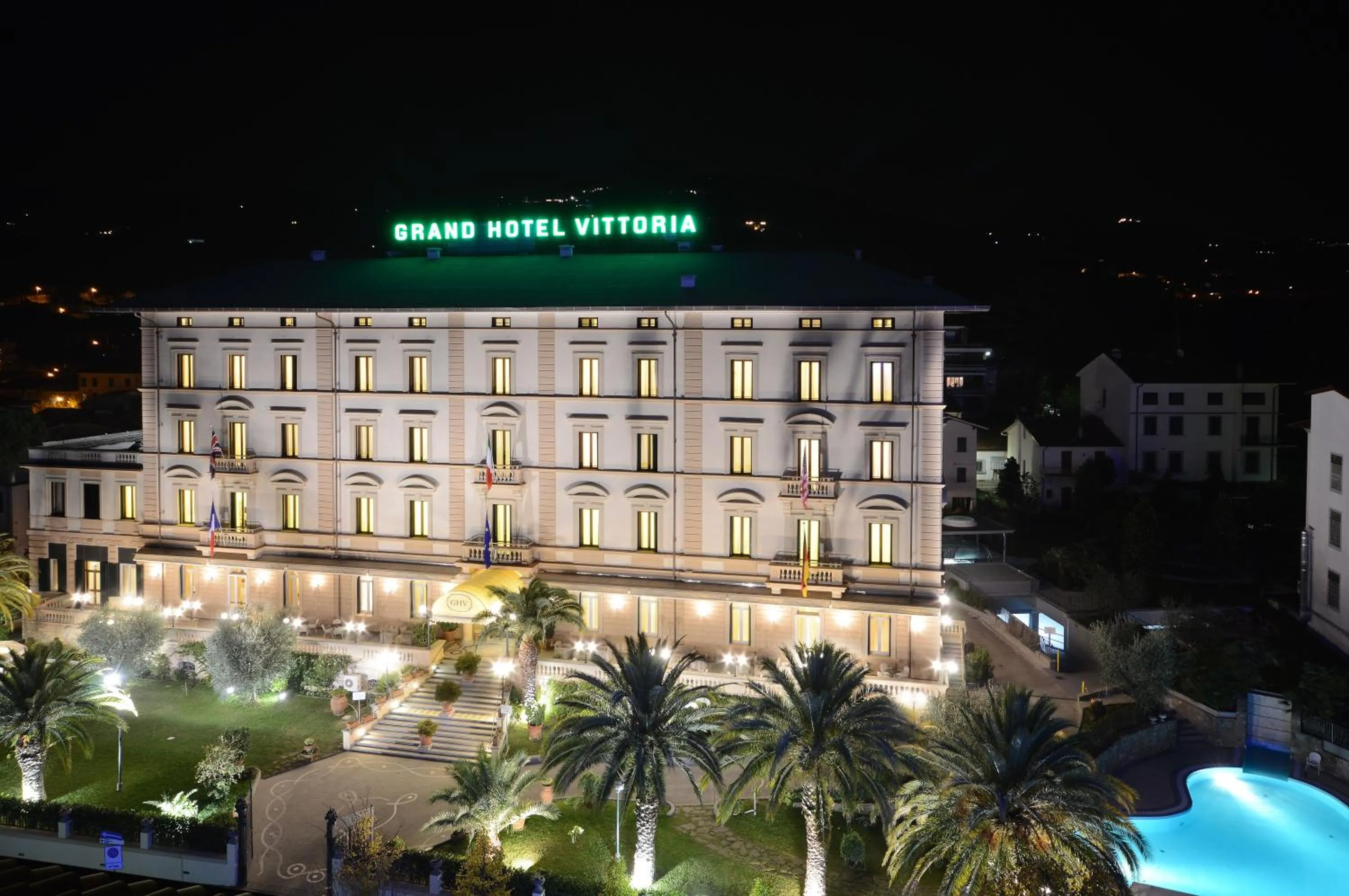 Bird's eye view in Grand Hotel Vittoria