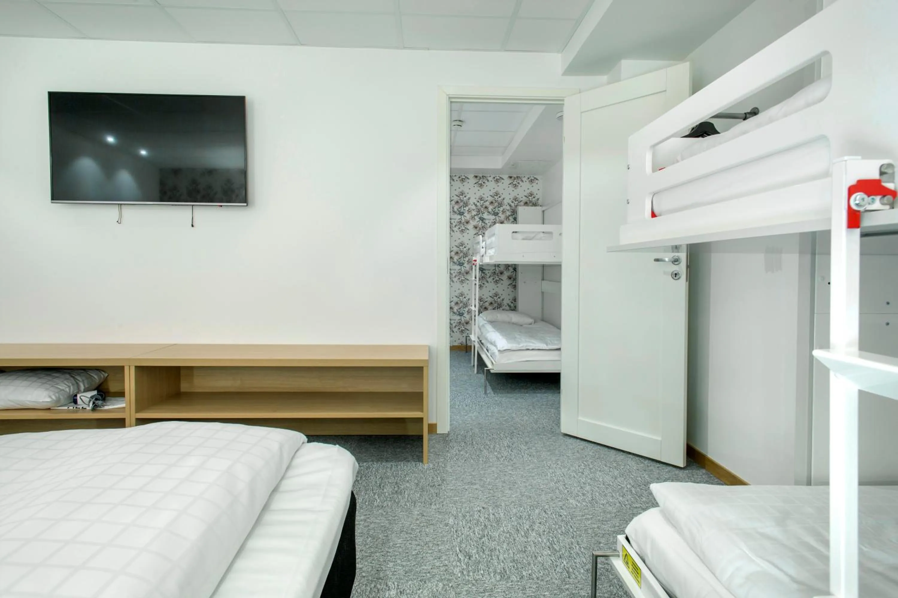 Bed in First Hotel Dragonen