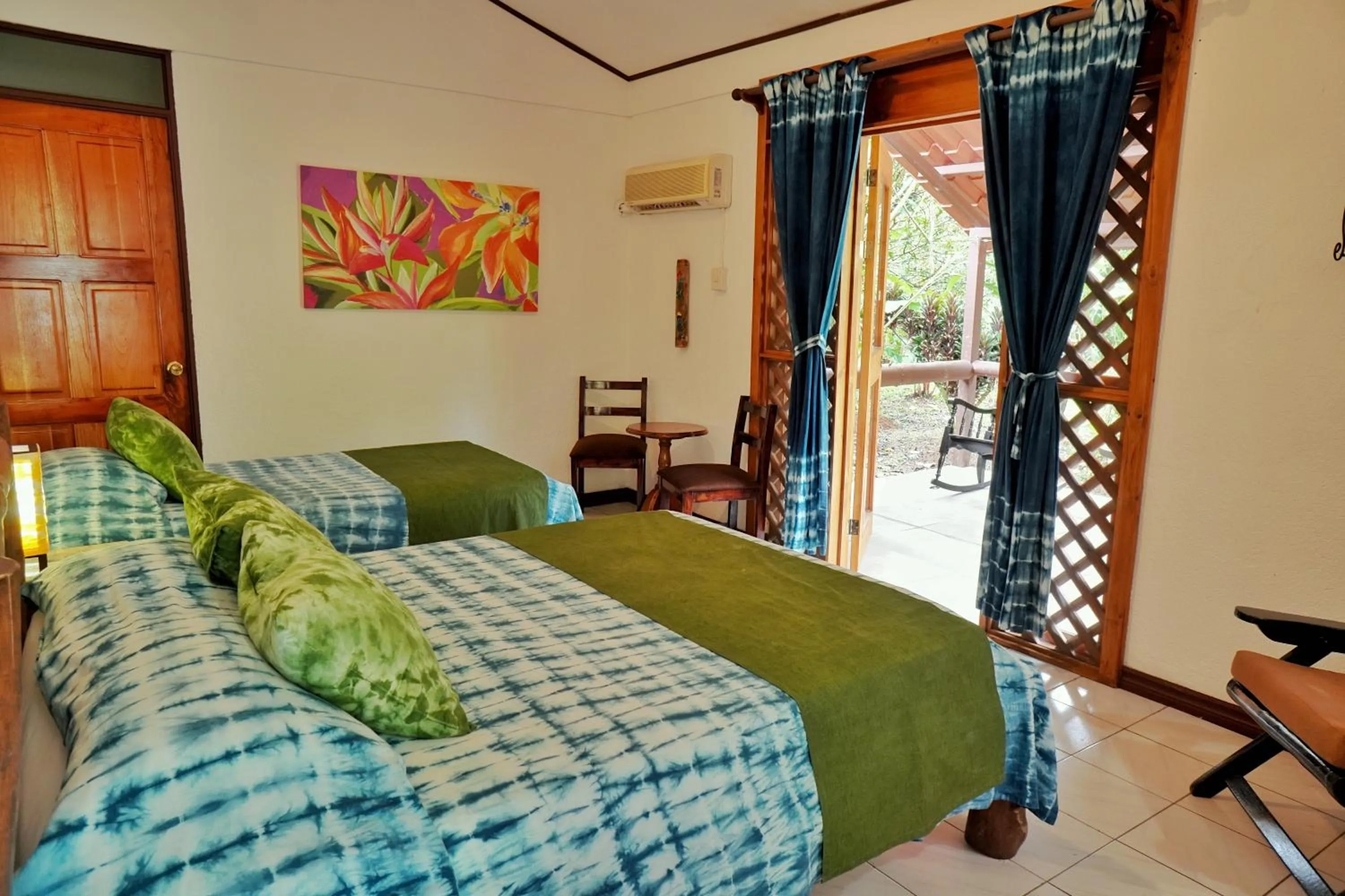 Bed in La Quinta Sarapiqui Lodge