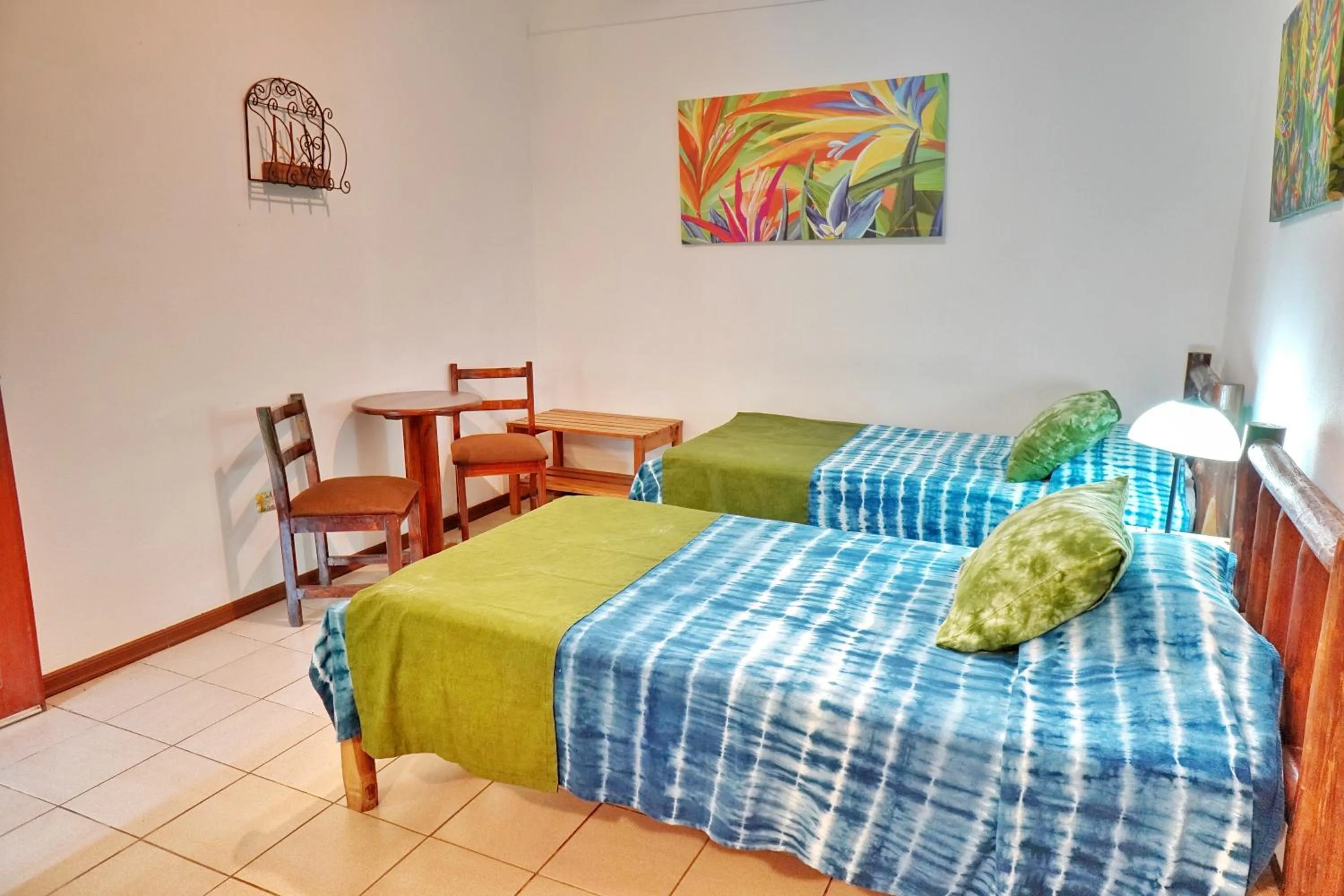 Bed in La Quinta Sarapiqui Lodge