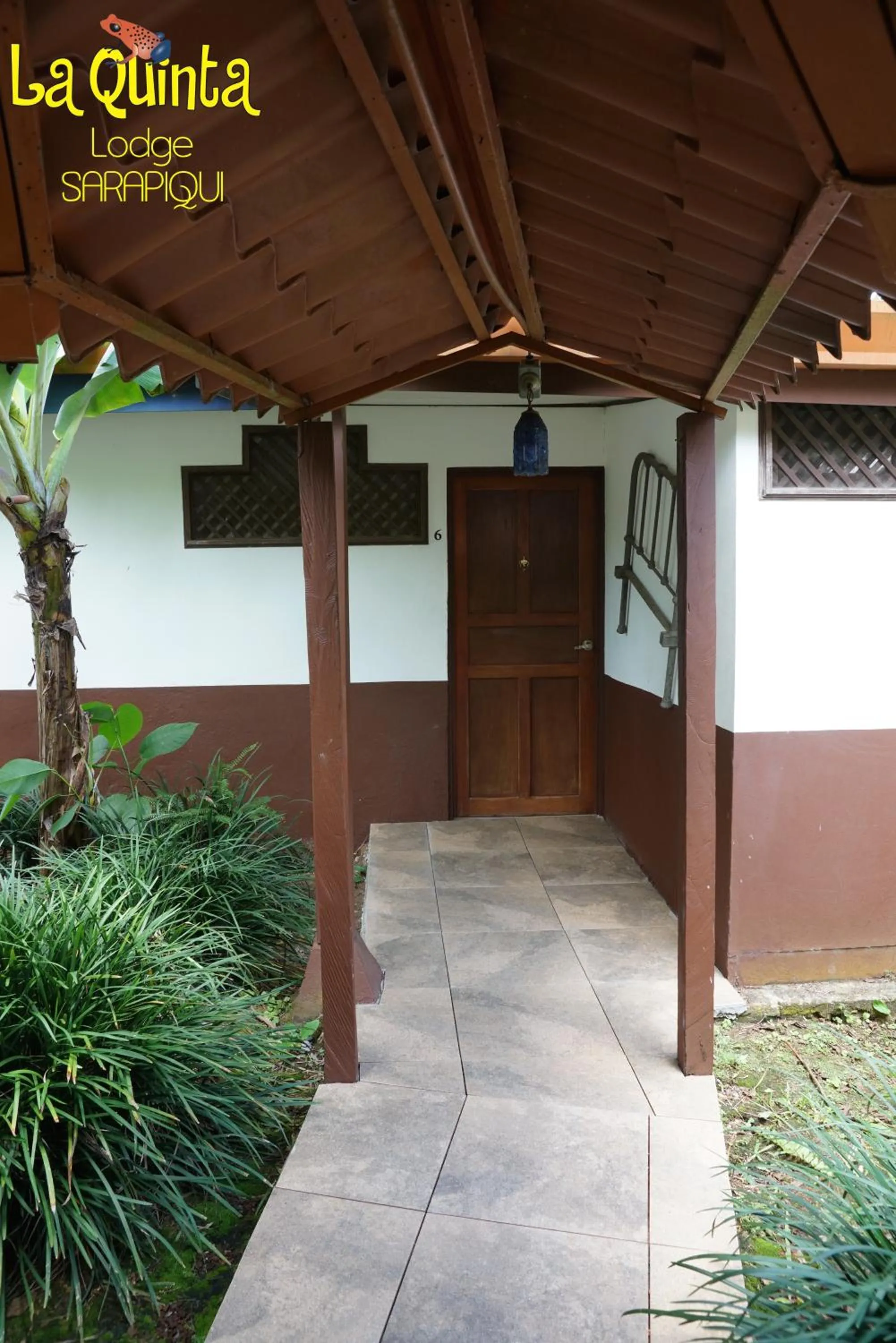 Facade/entrance in La Quinta Sarapiqui Lodge