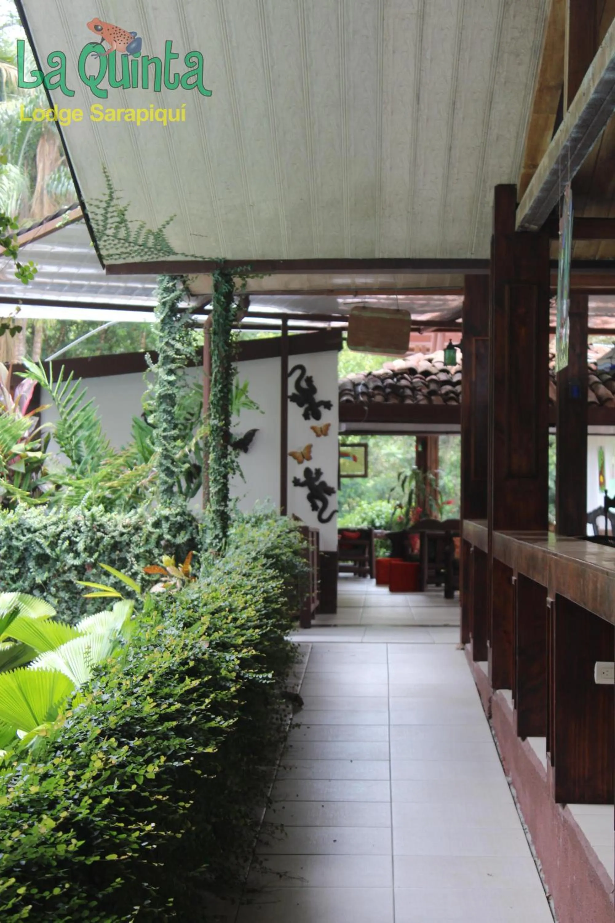 Area and facilities in La Quinta Sarapiqui Lodge