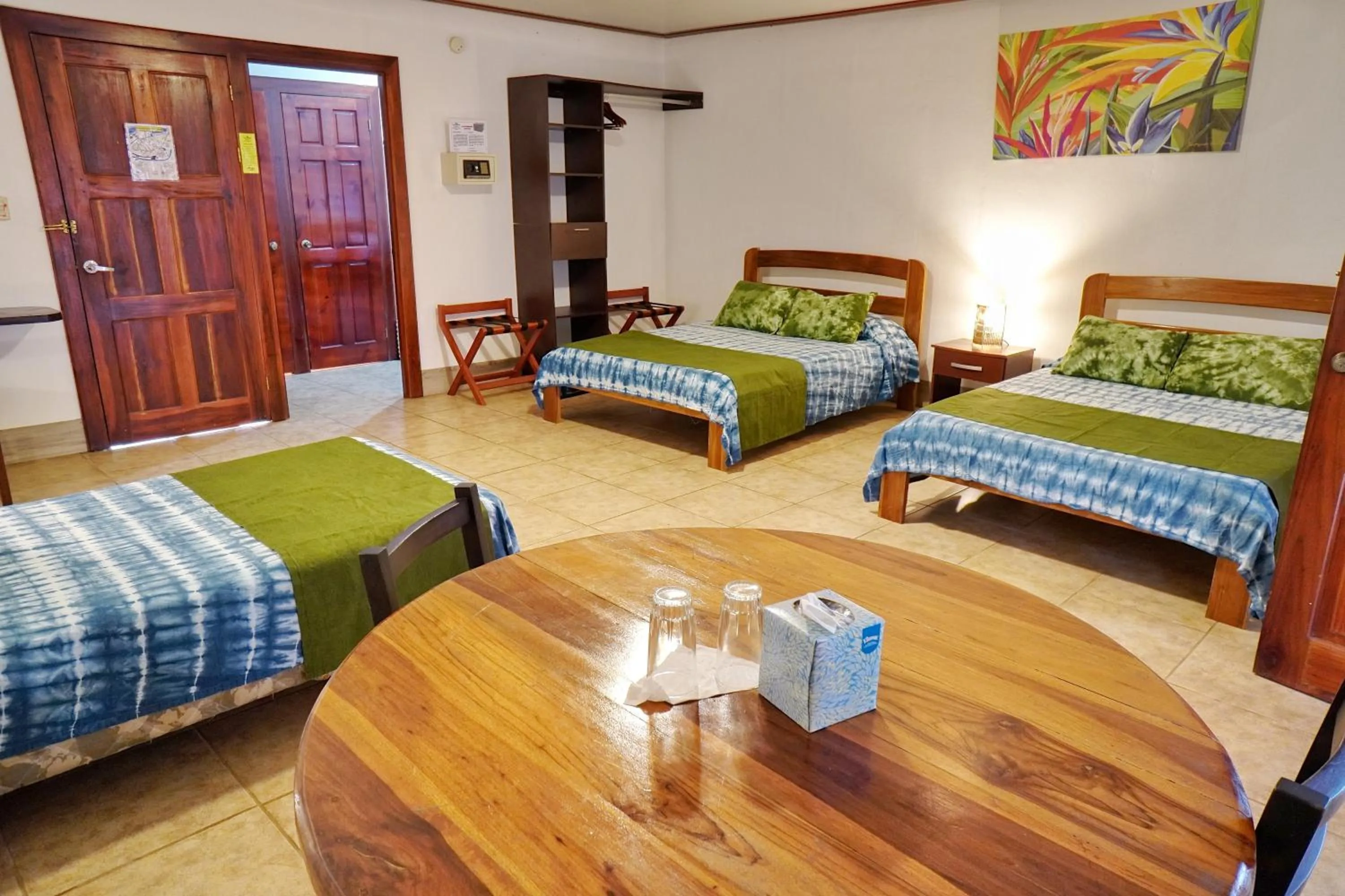 Bed in La Quinta Sarapiqui Lodge