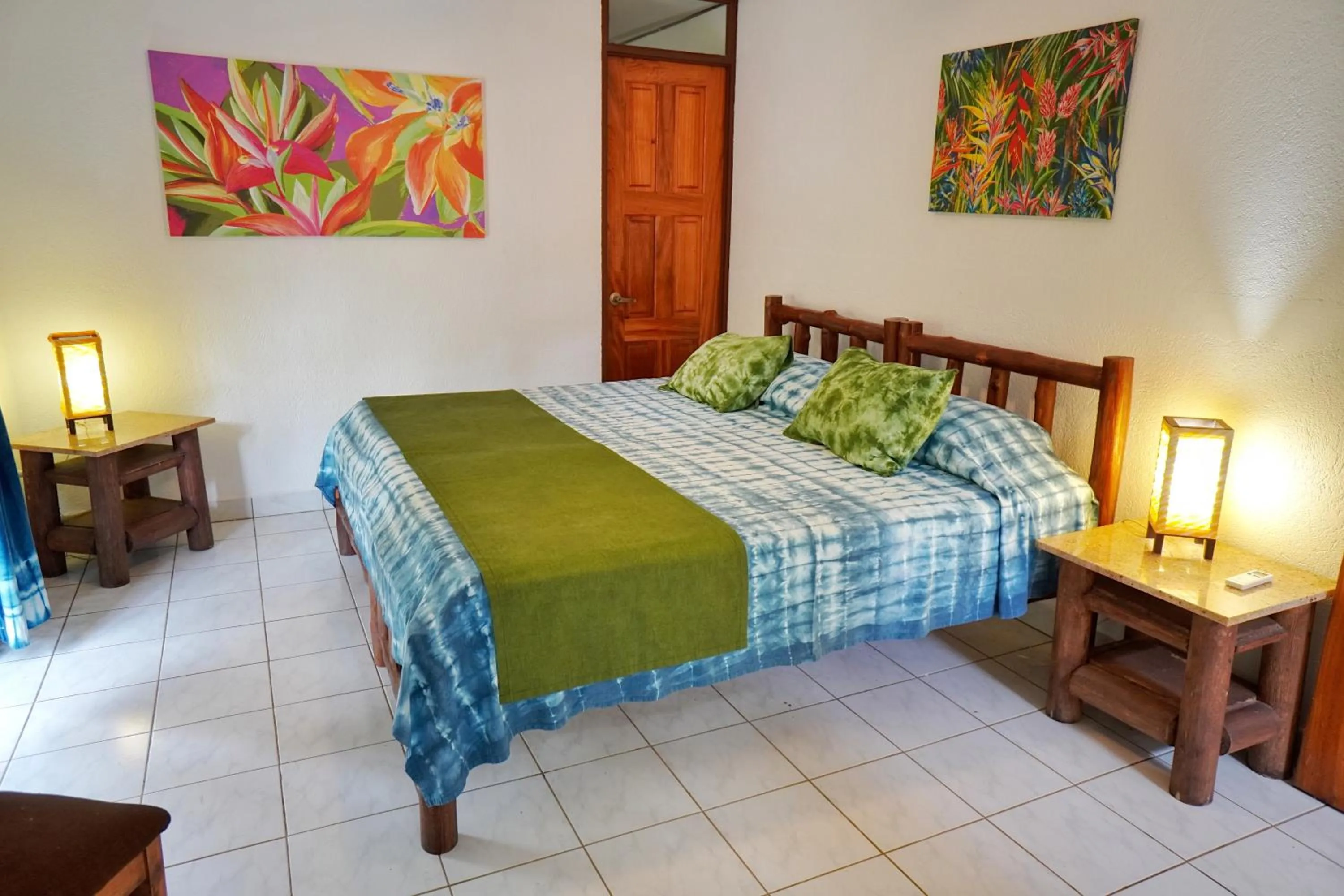 Bed in La Quinta Sarapiqui Lodge