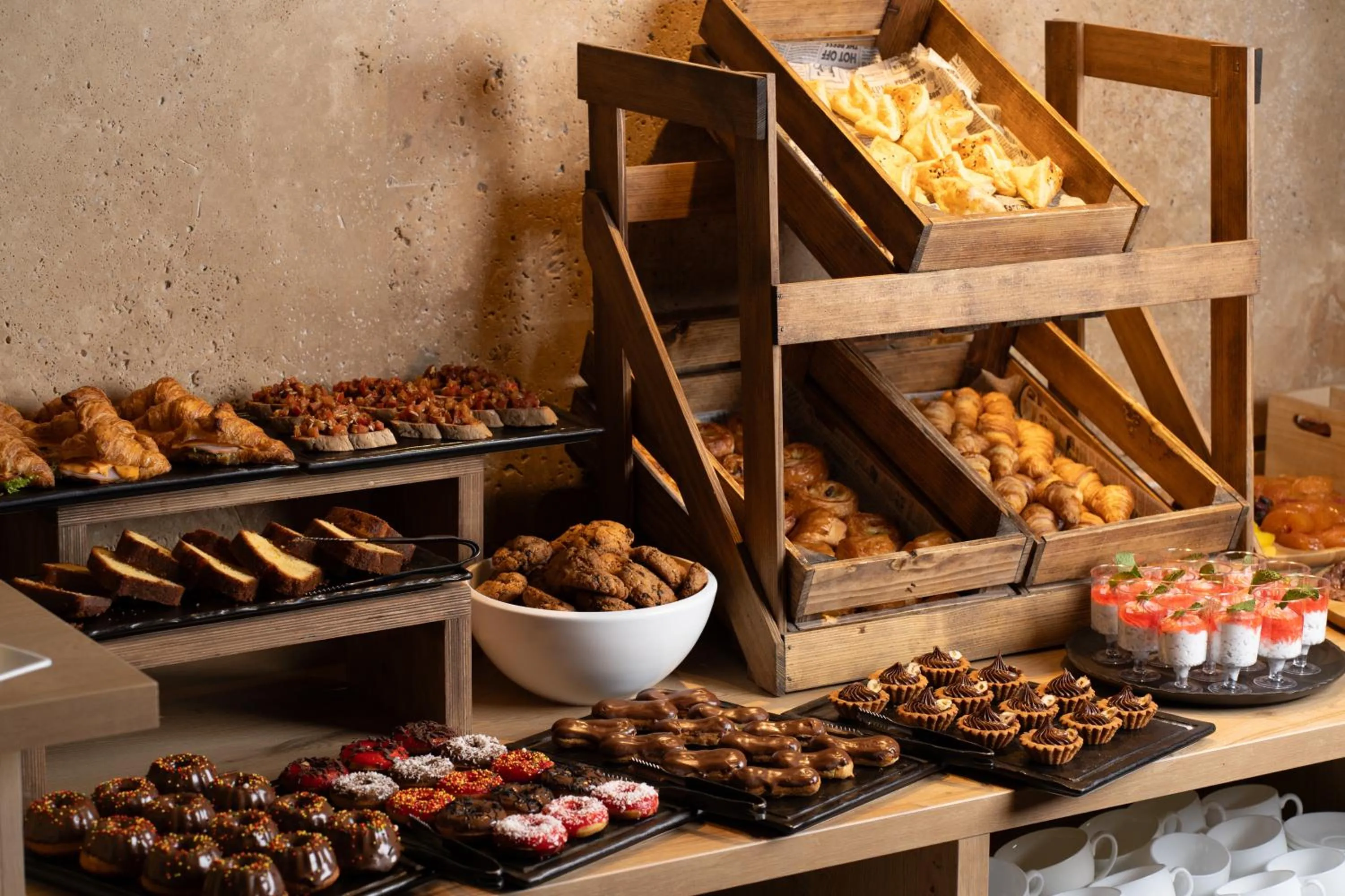 Breakfast in Messier 53 Hotel Yerevan