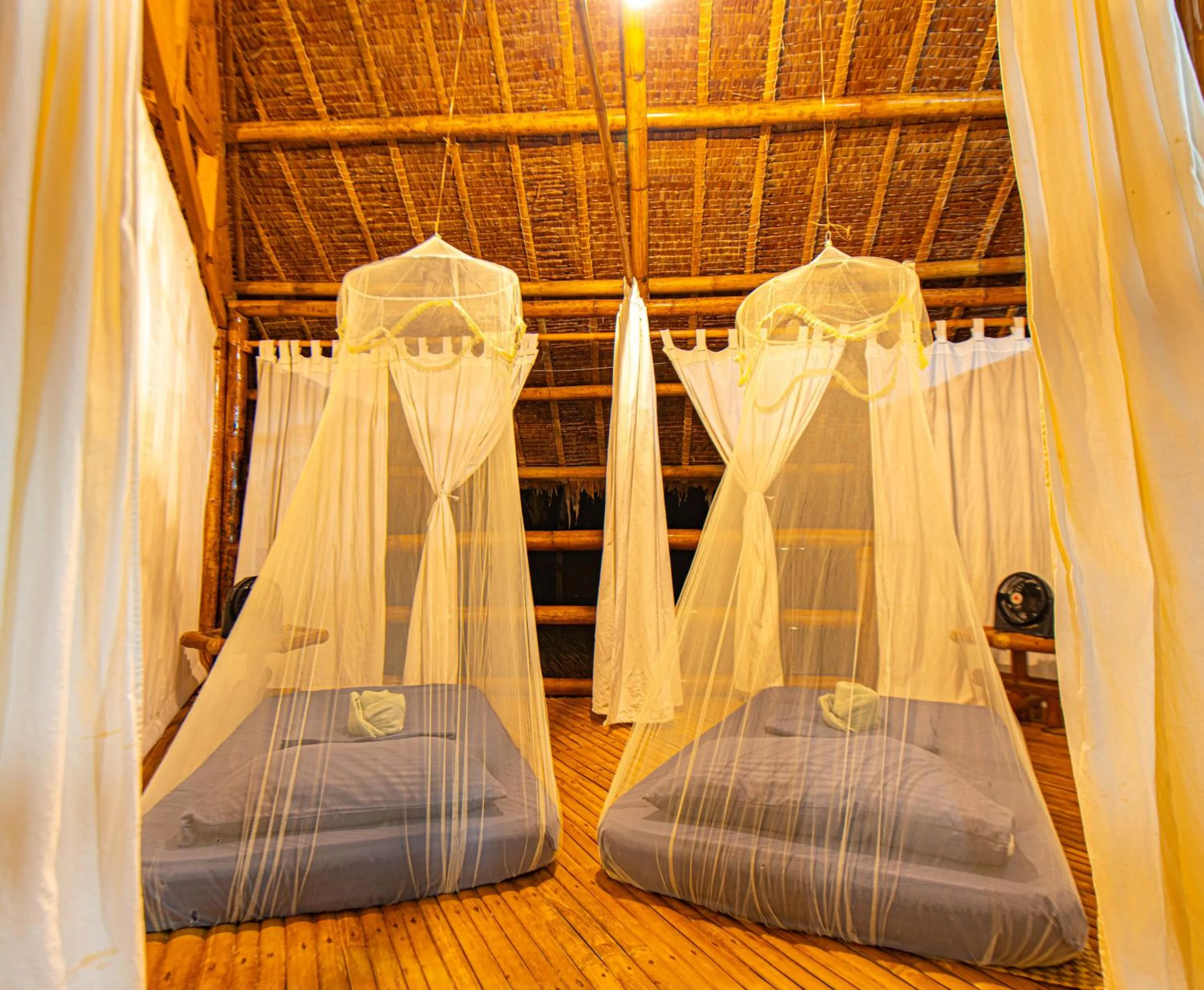 Bed in Water to Forest Ecolodge