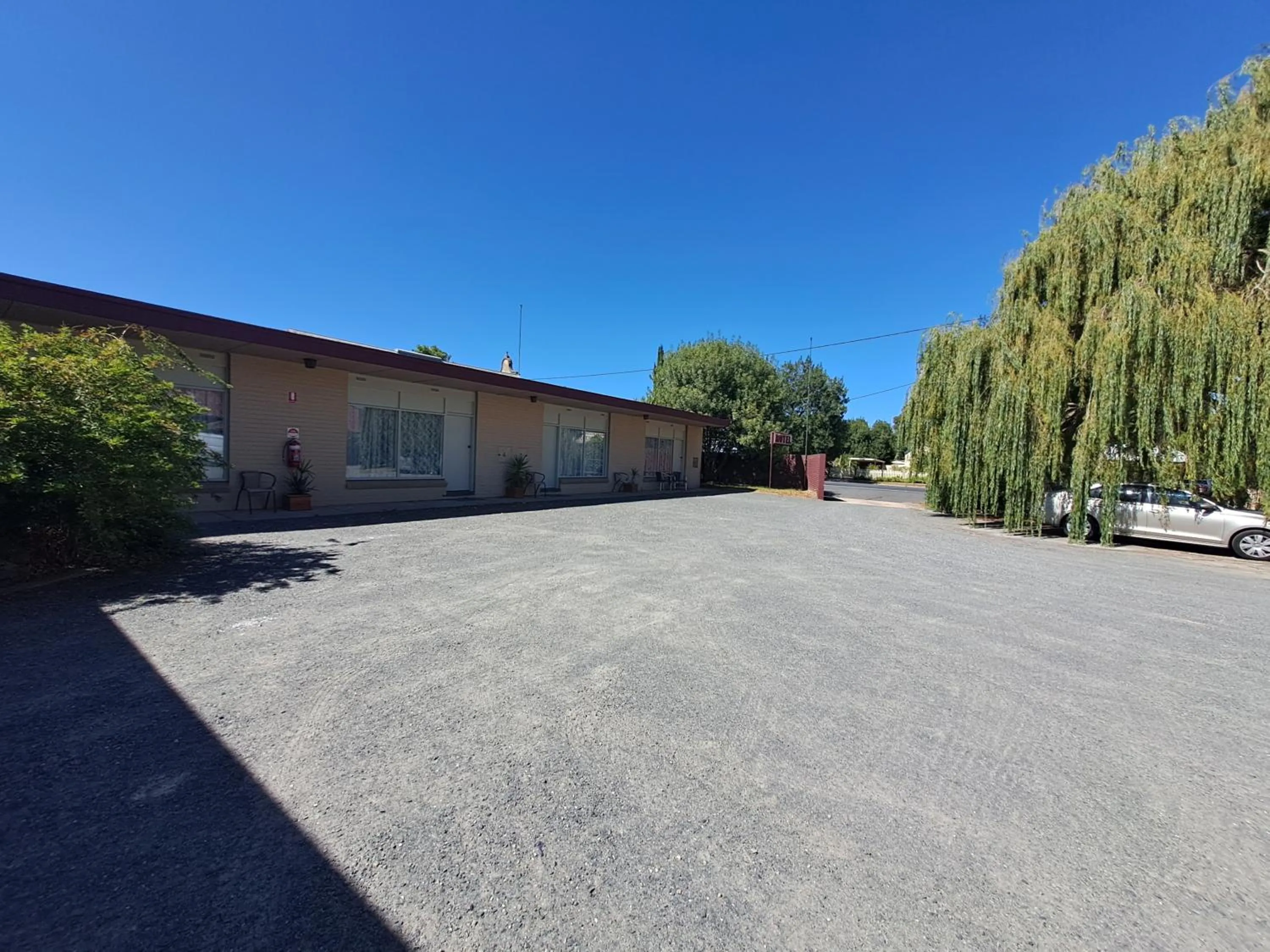 Property building in Great Western Motel