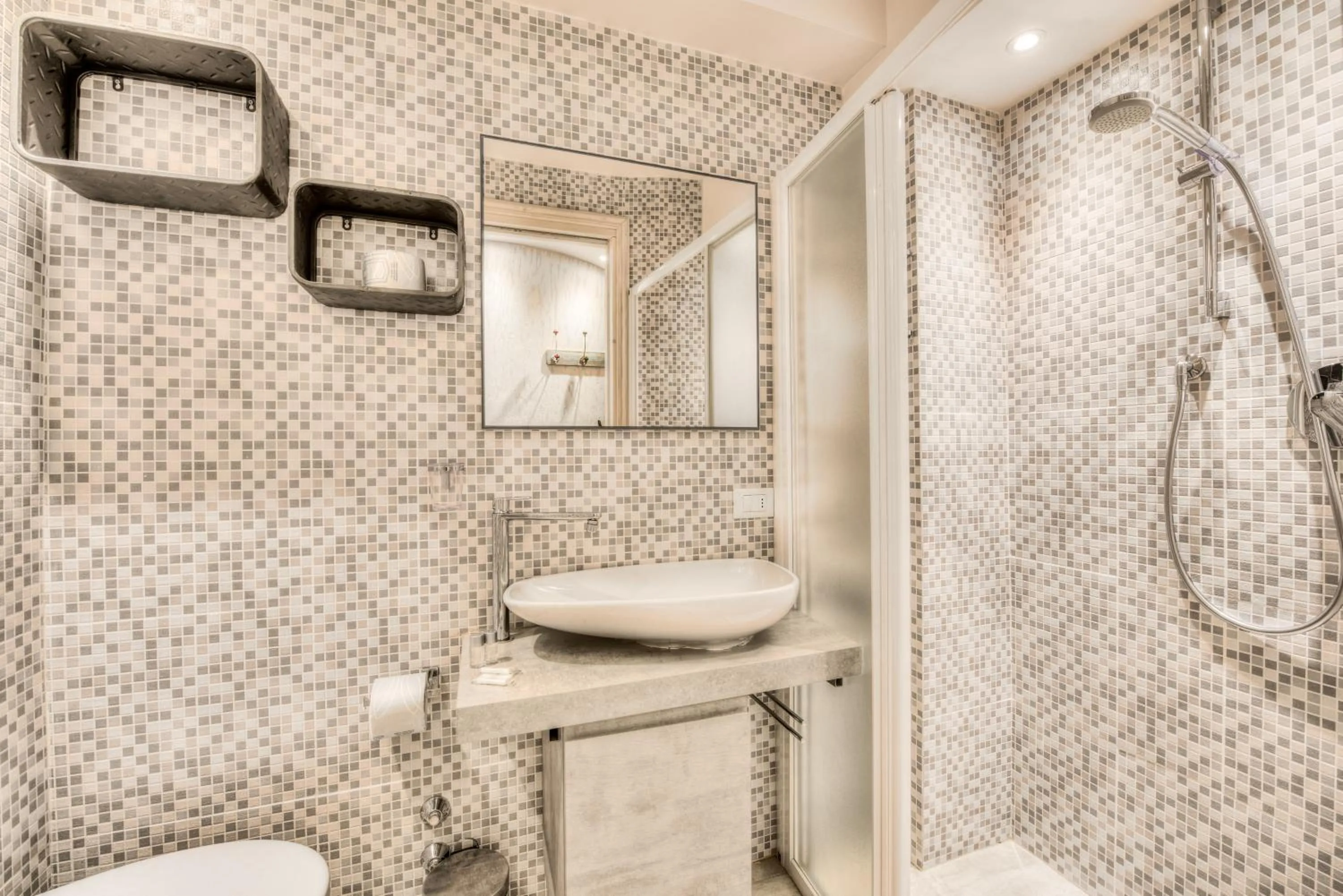 Bathroom in Giglio Apartments by Mmega