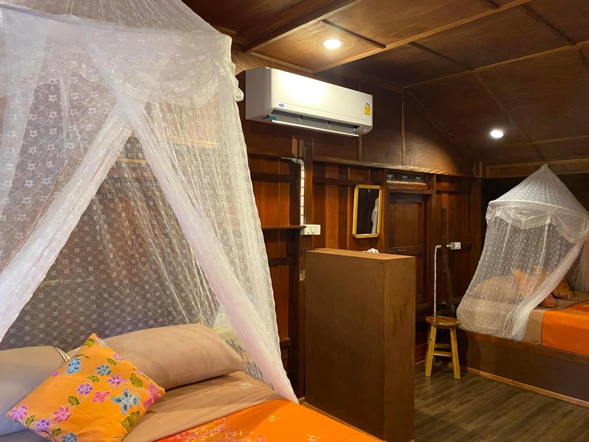 Bed in Sabai Corner Bungalows - SHA Extra Plus