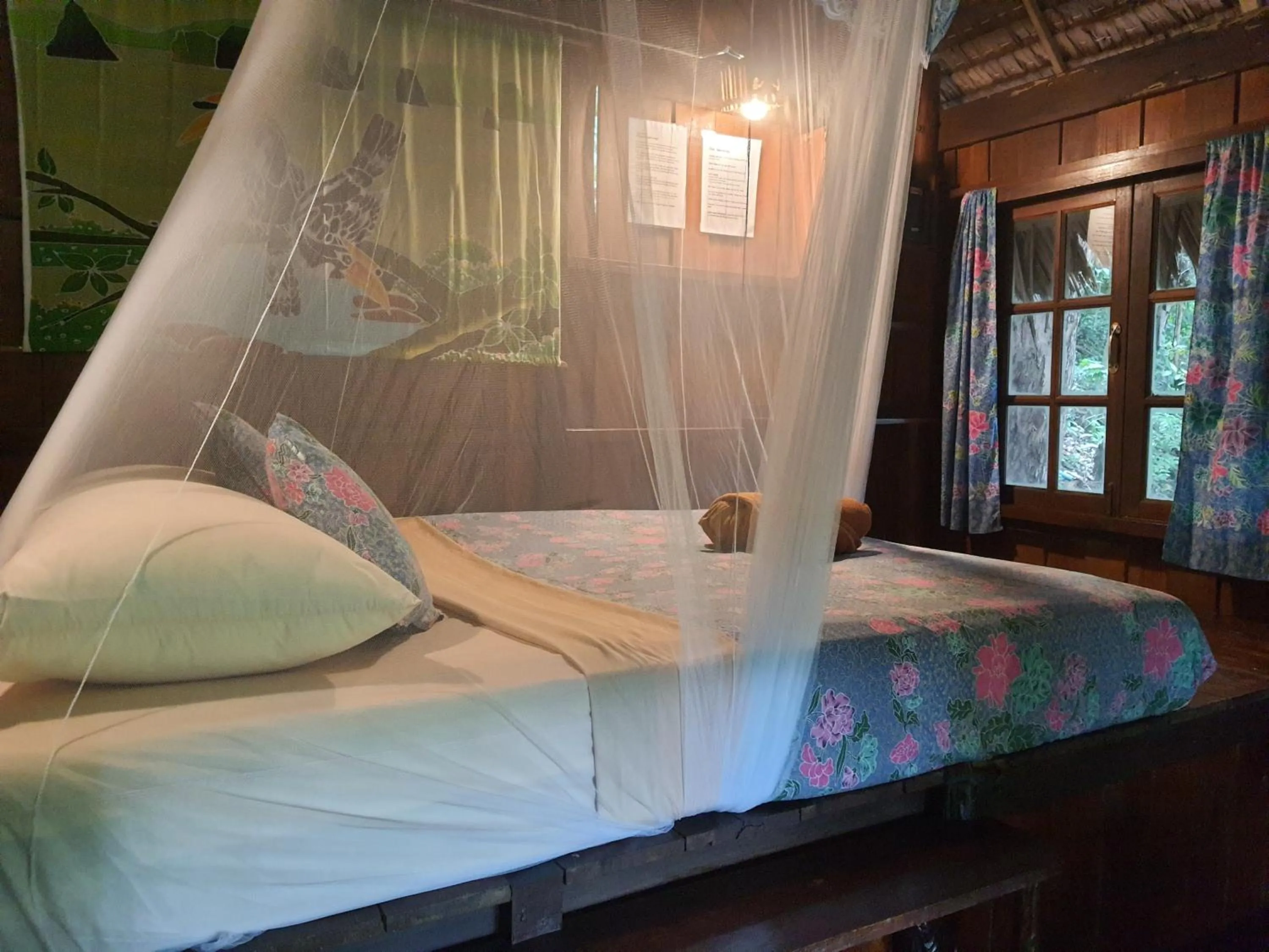 Bed in Sabai Corner Bungalows - SHA Extra Plus