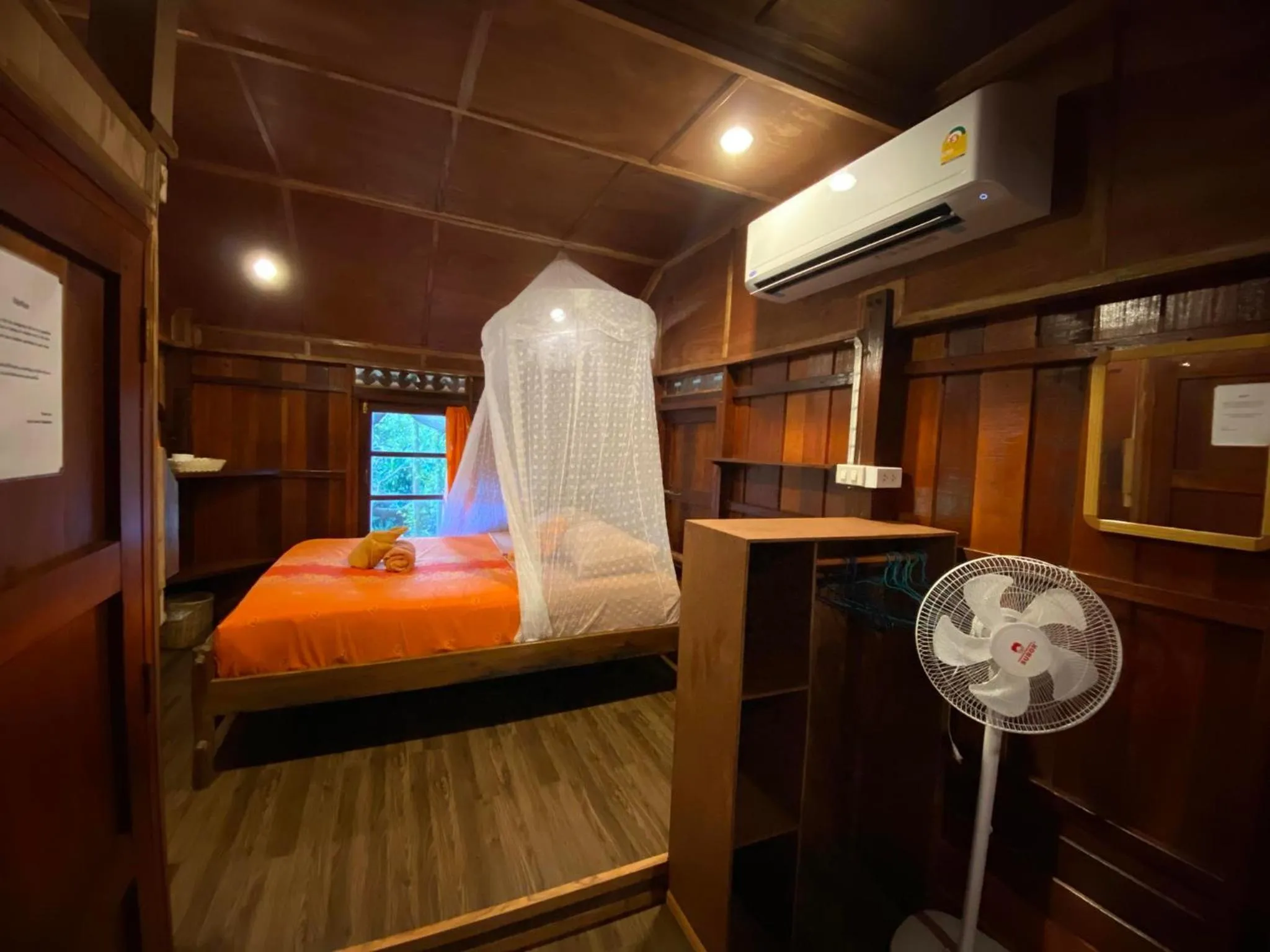 Bed in Sabai Corner Bungalows - SHA Extra Plus