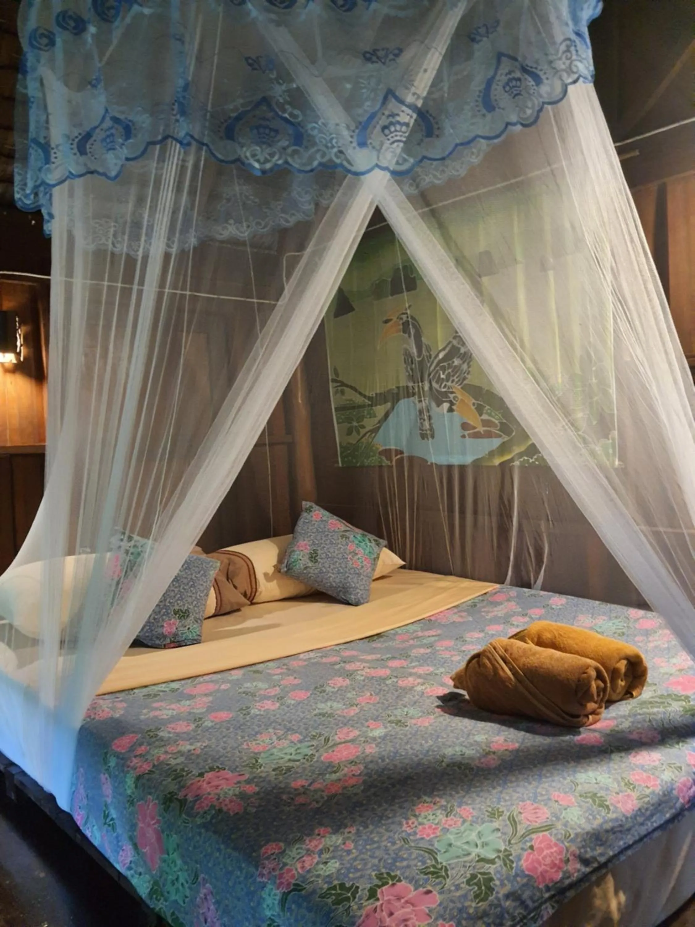 Bed in Sabai Corner Bungalows - SHA Extra Plus