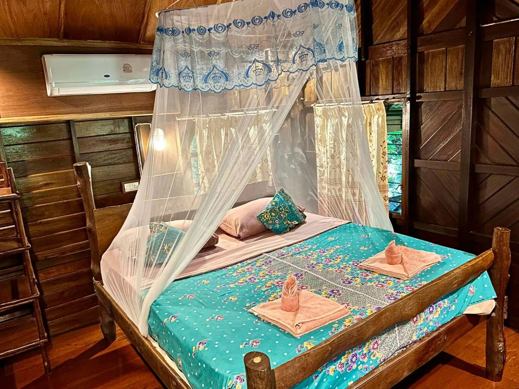 Bed in Sabai Corner Bungalows - SHA Extra Plus