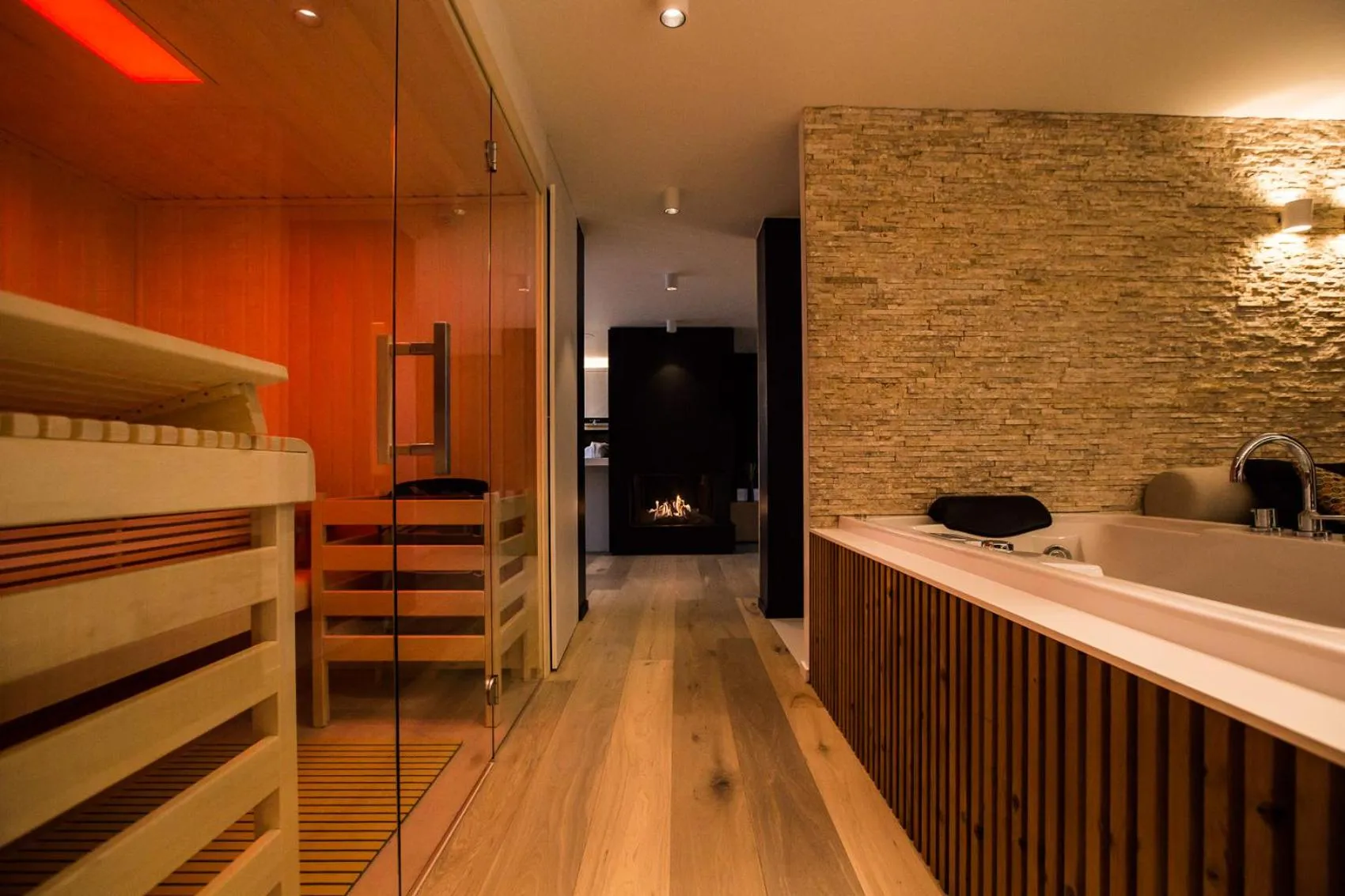 Sauna in Wellness Hasselt B&B