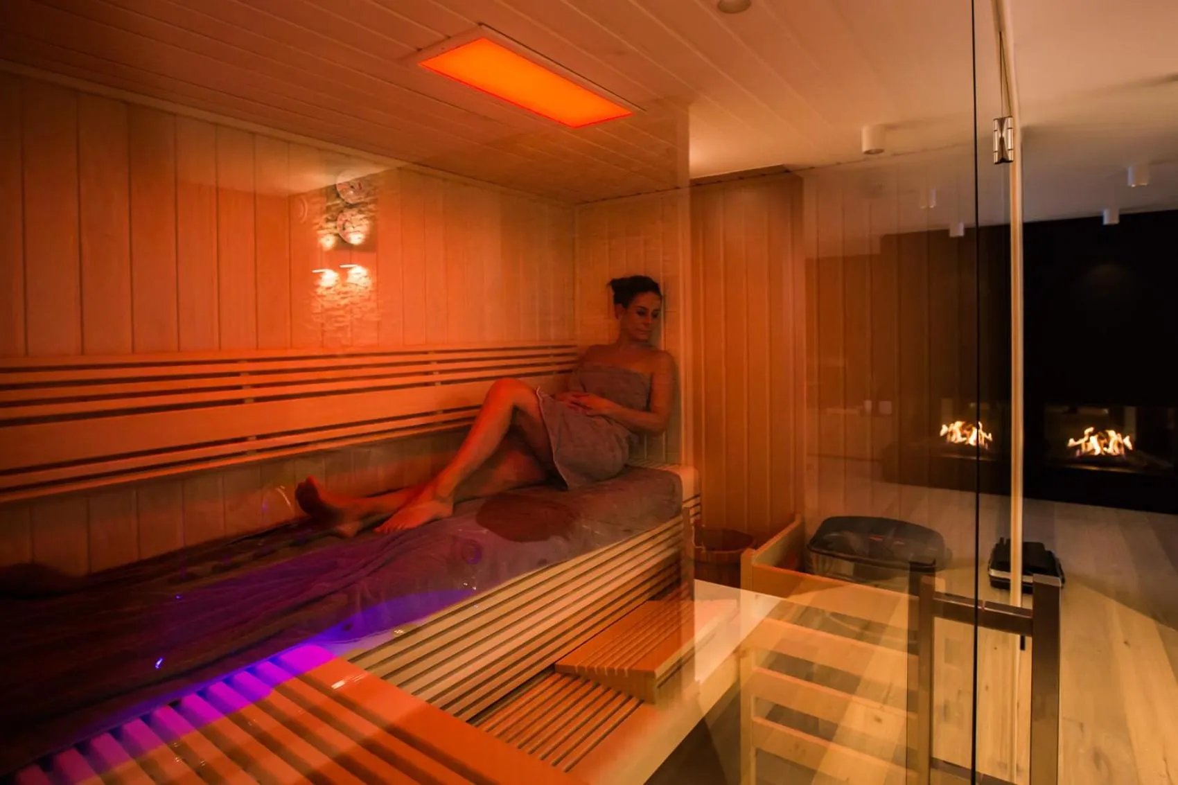Sauna in Wellness Hasselt B&B