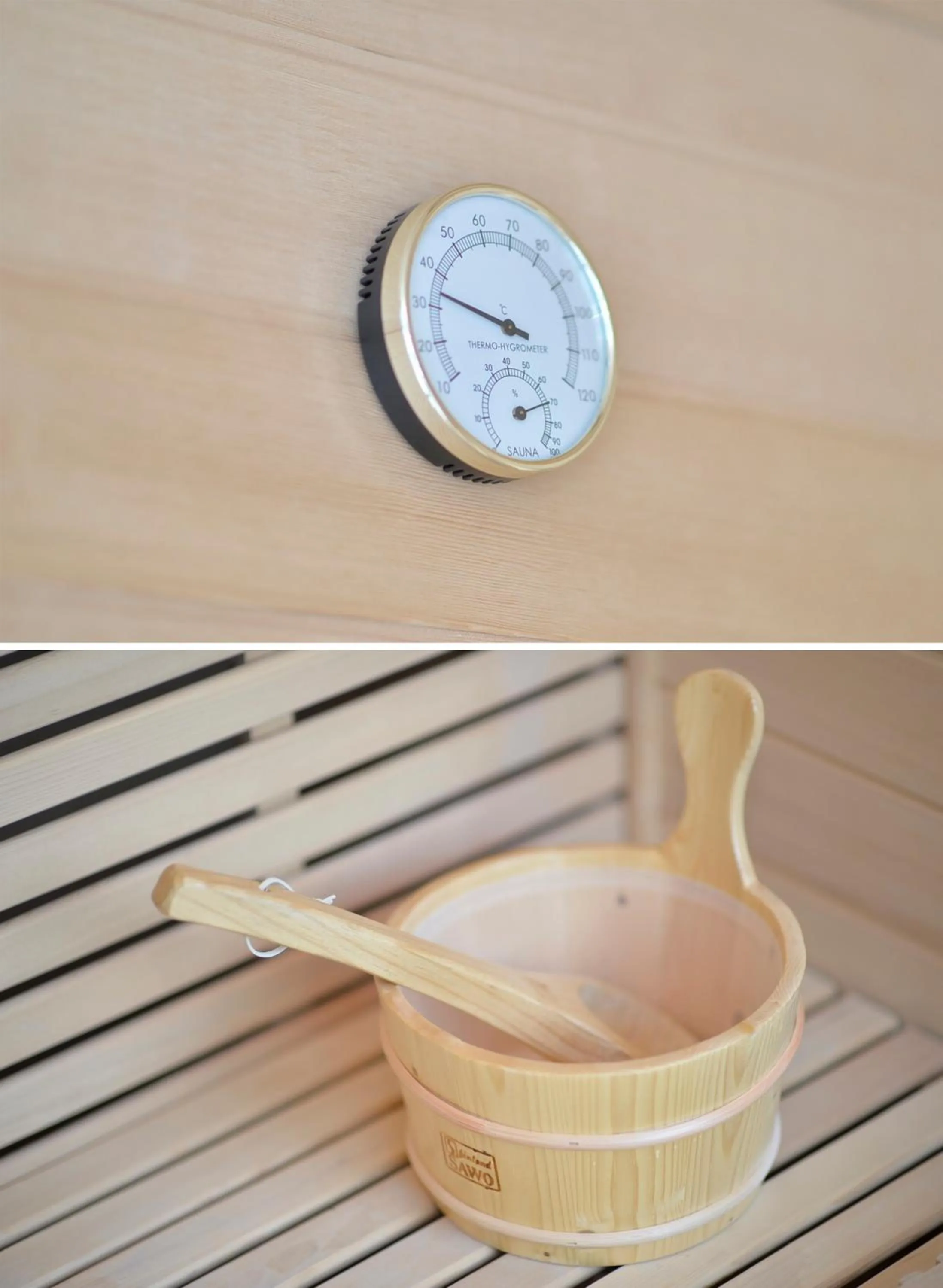 Sauna in Hotel Alkima