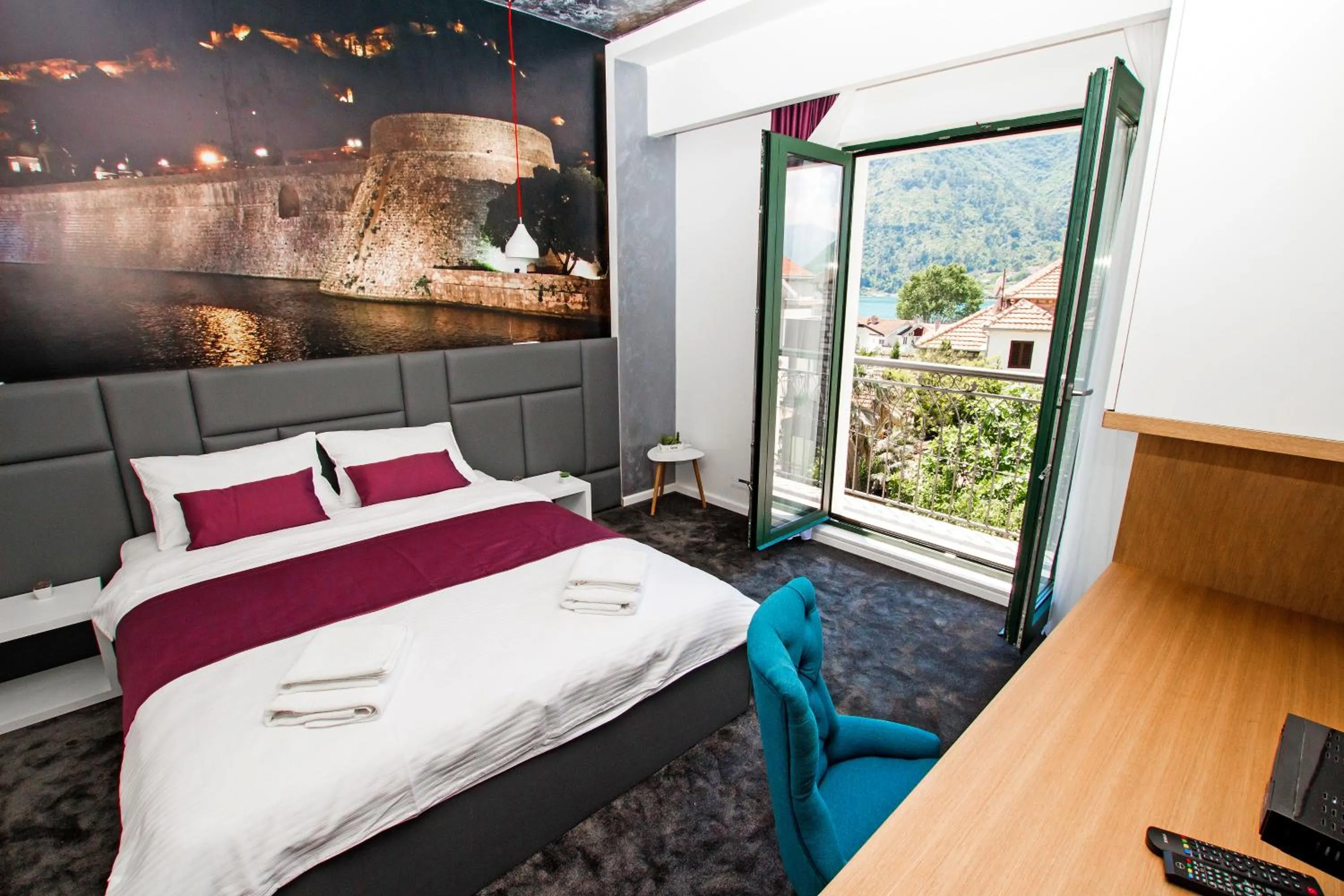 Bedroom, Bed in Hotel Alkima