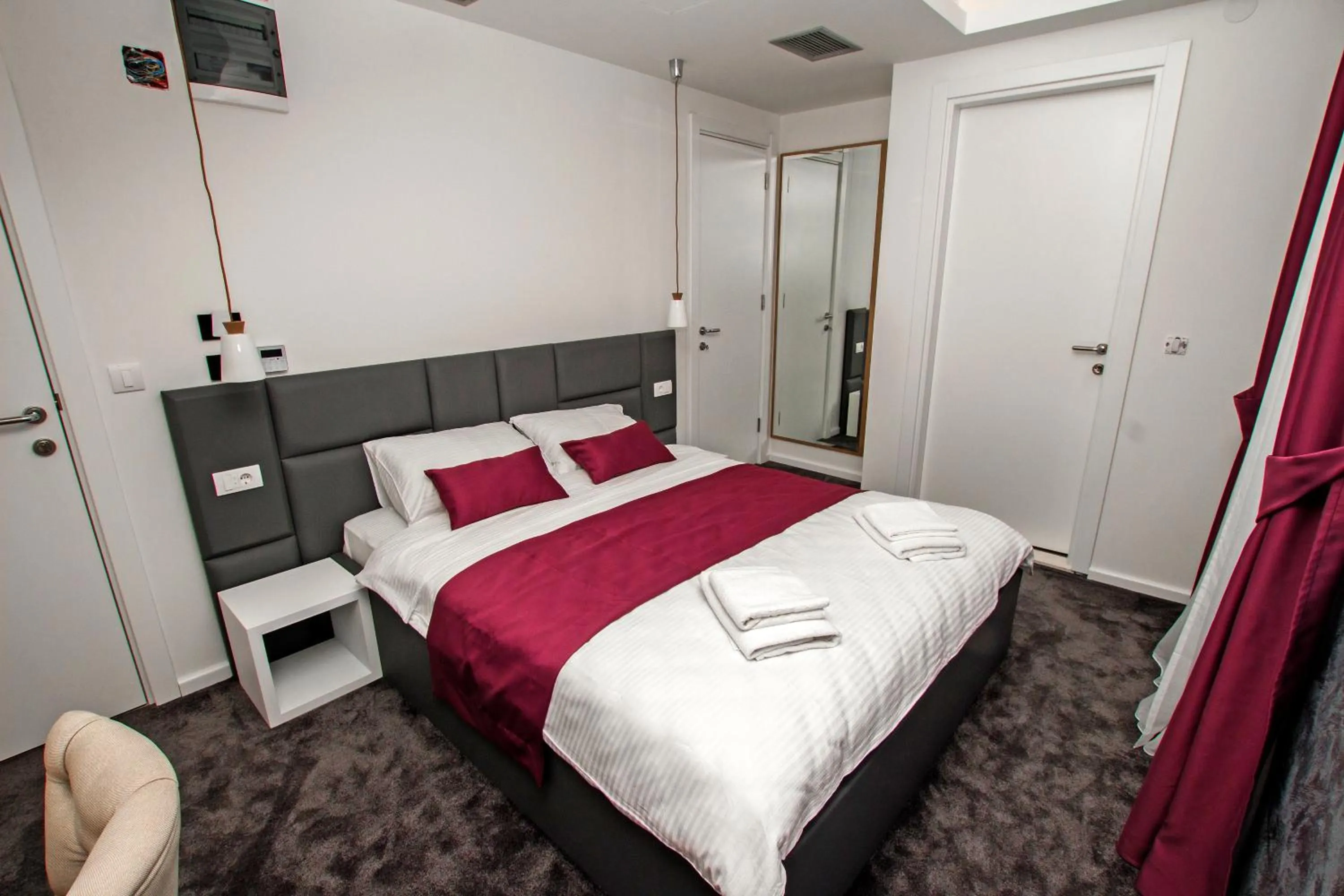 Bedroom, Bed in Hotel Alkima