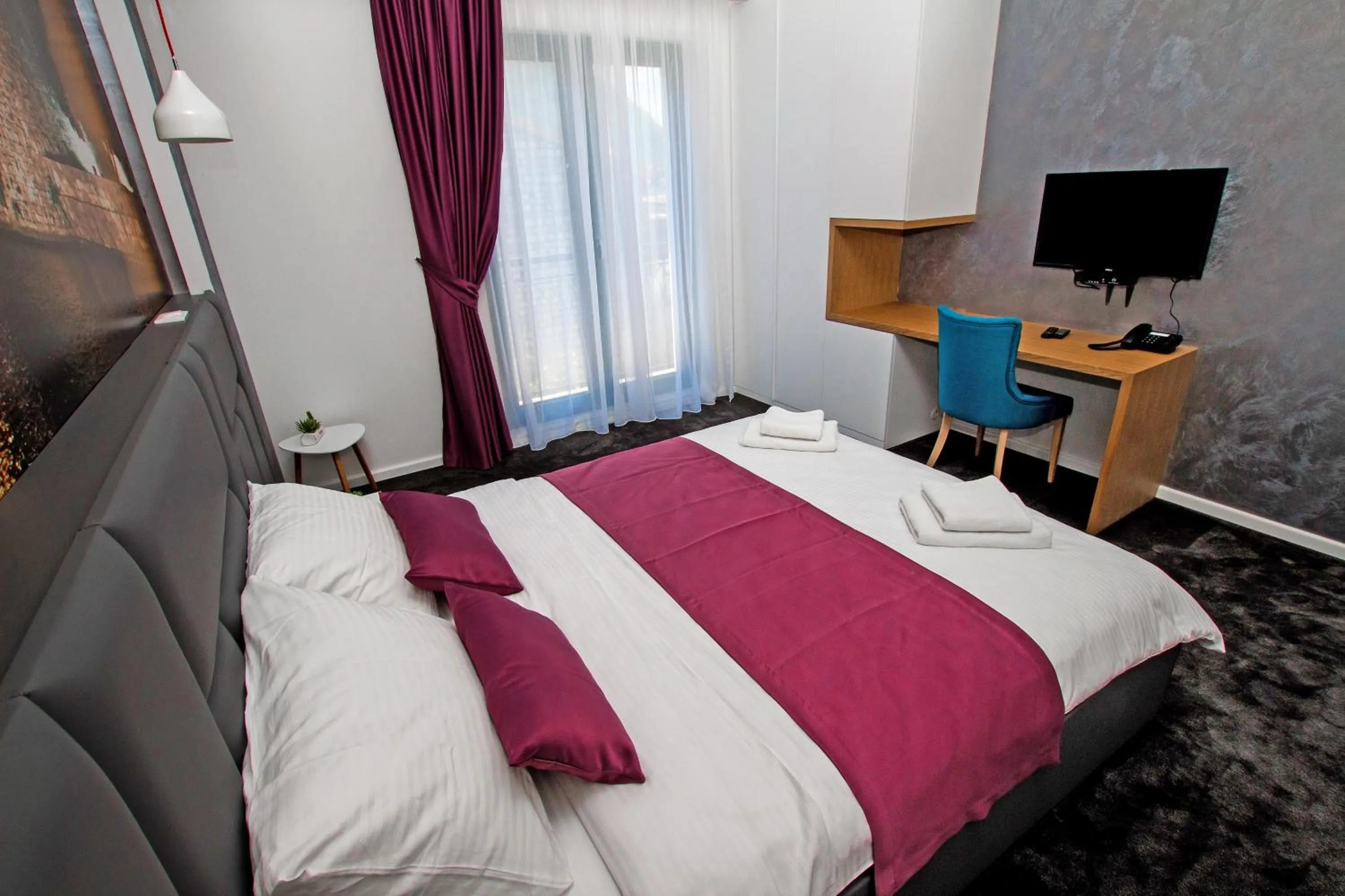 Bedroom, Bed in Hotel Alkima