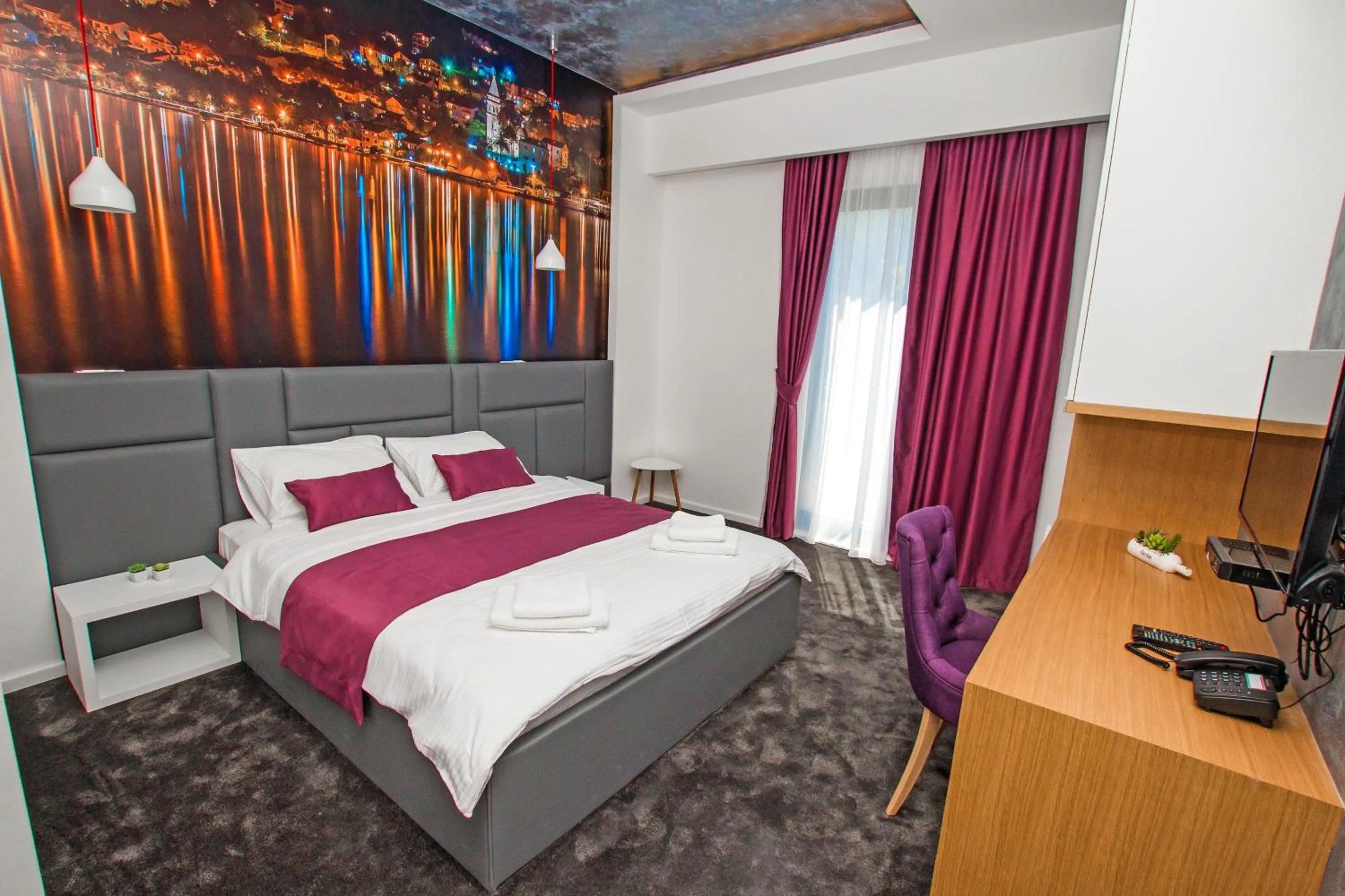 Bedroom, Bed in Hotel Alkima