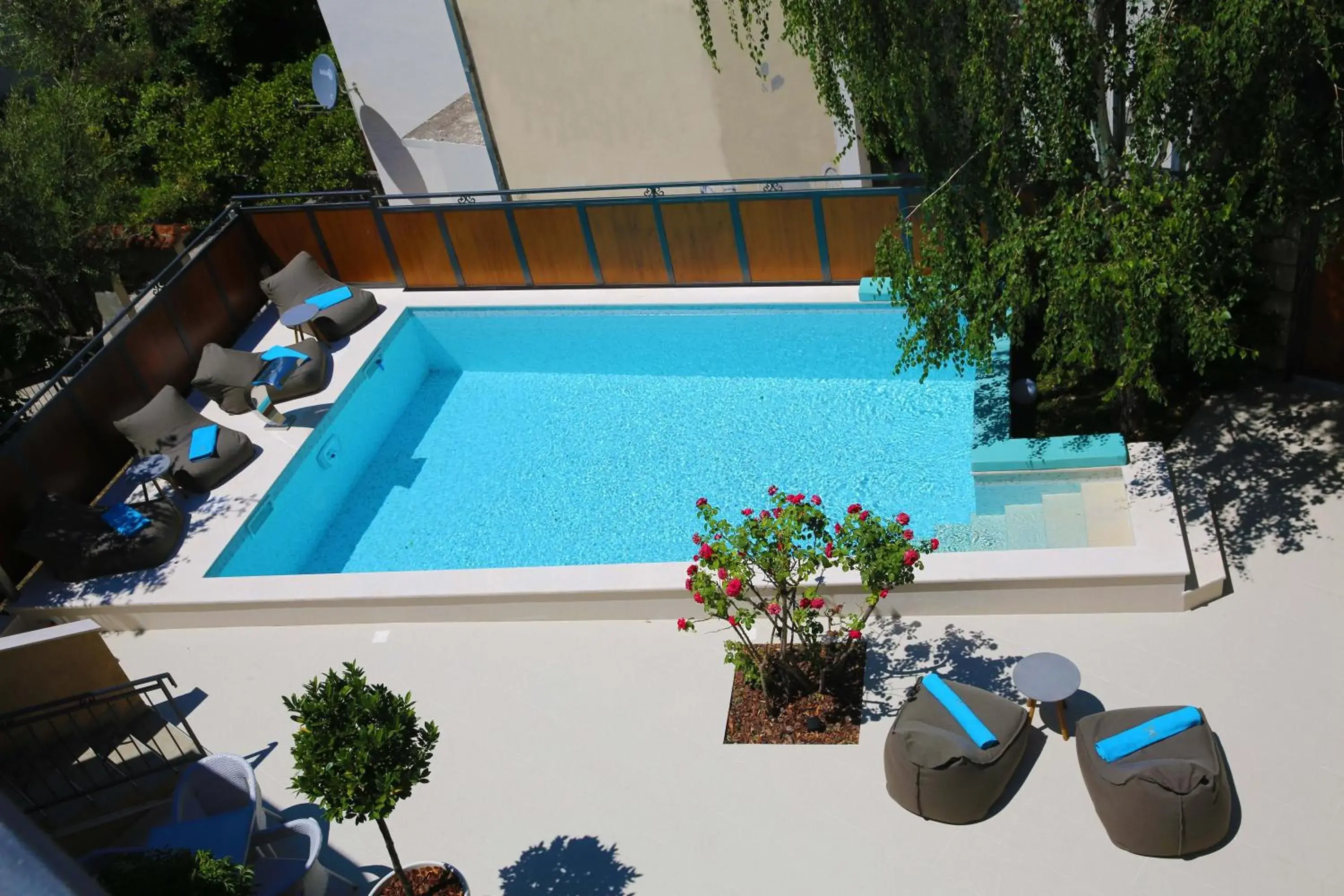 Pool view in Hotel Alkima Pool view in Hotel Alkima