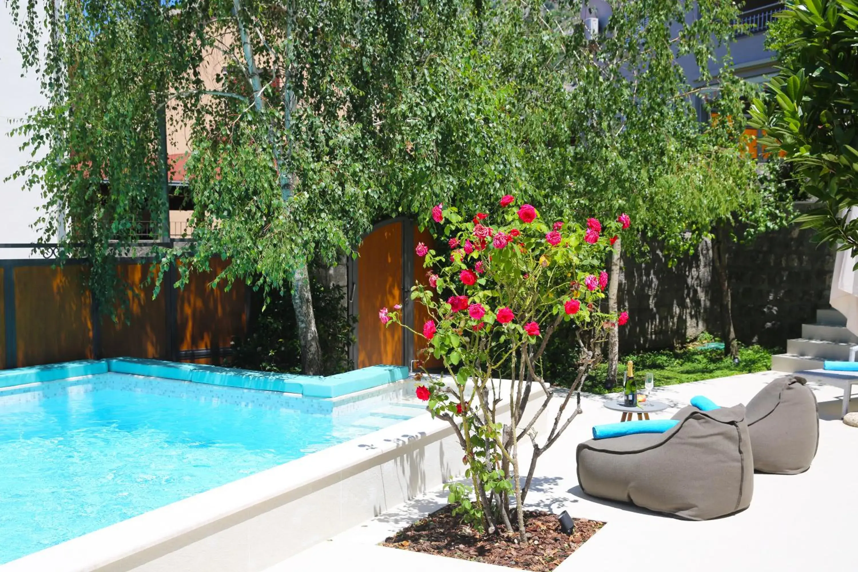 Pool view in Hotel Alkima Pool view in Hotel Alkima