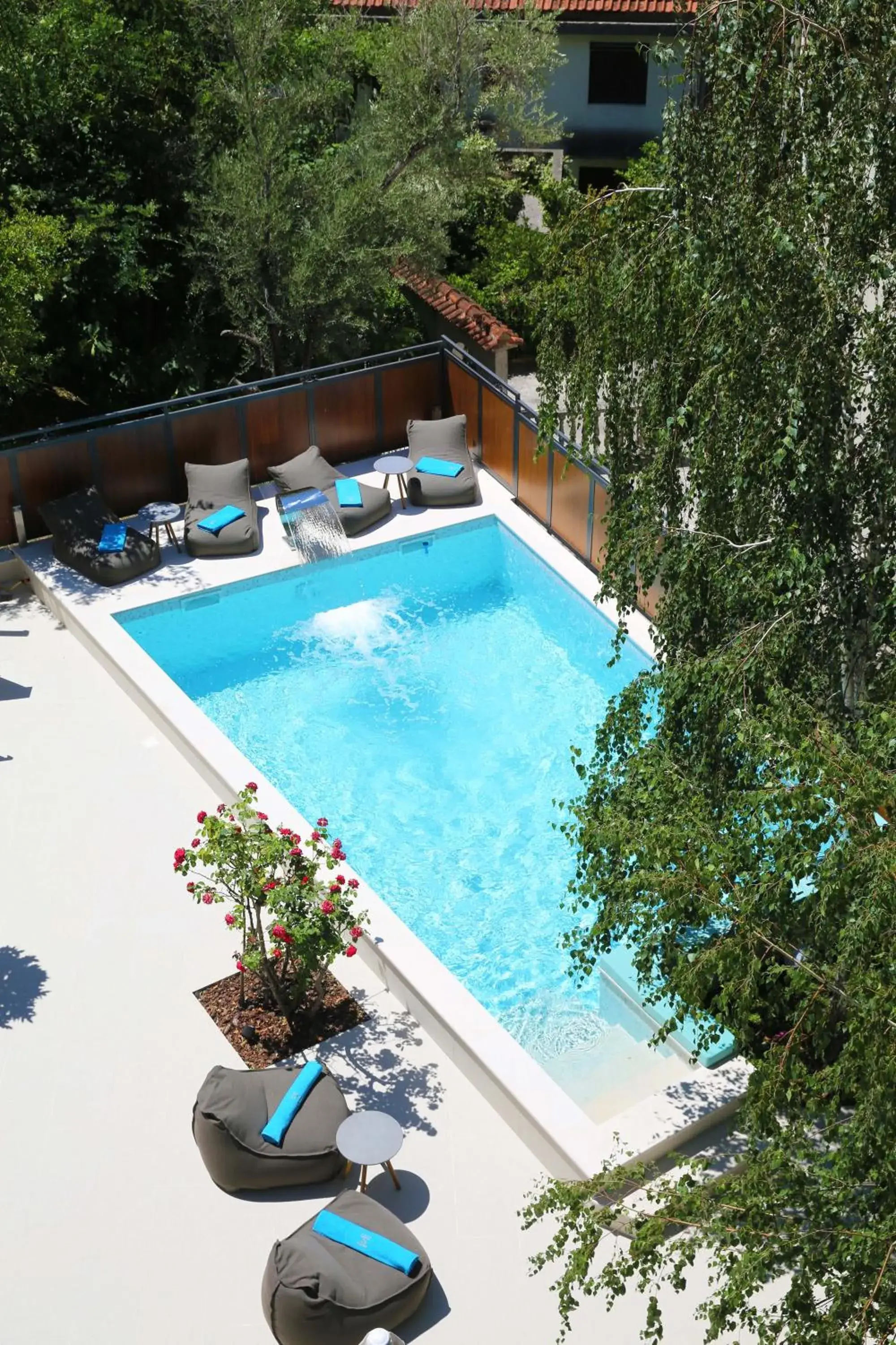 Pool view in Hotel Alkima Pool view in Hotel Alkima
